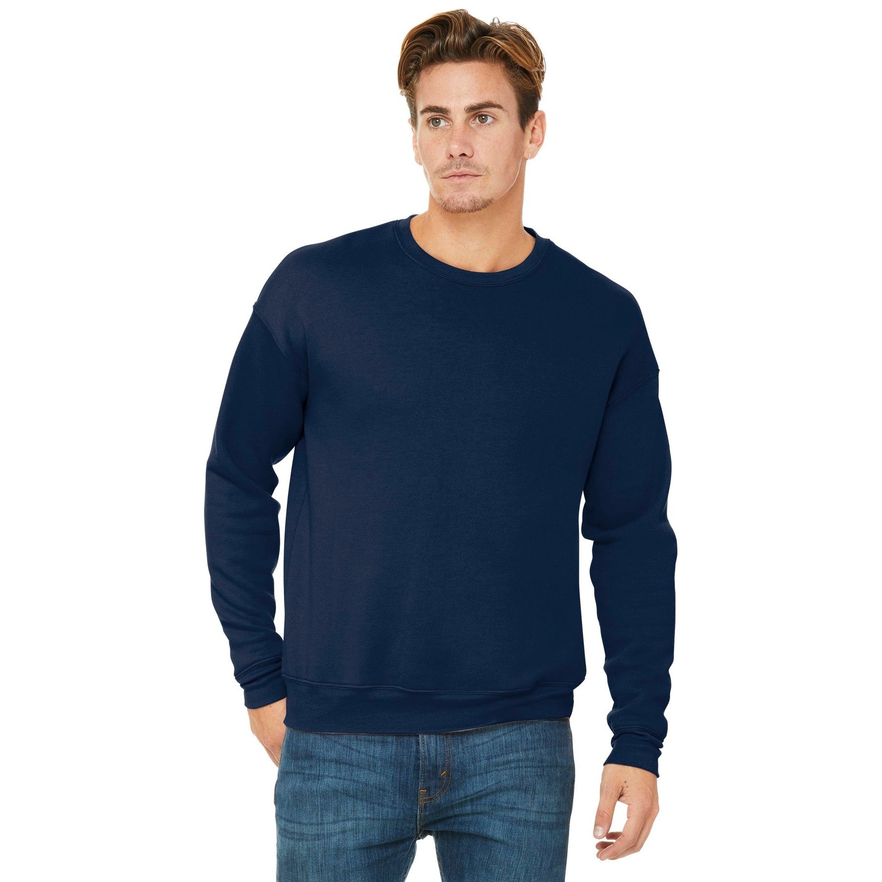 Bella + Canvas-BELLA+CANVAS ® Unisex Sponge Fleece Drop Shoulder Sweatshirt. BC3945-MedTech-6