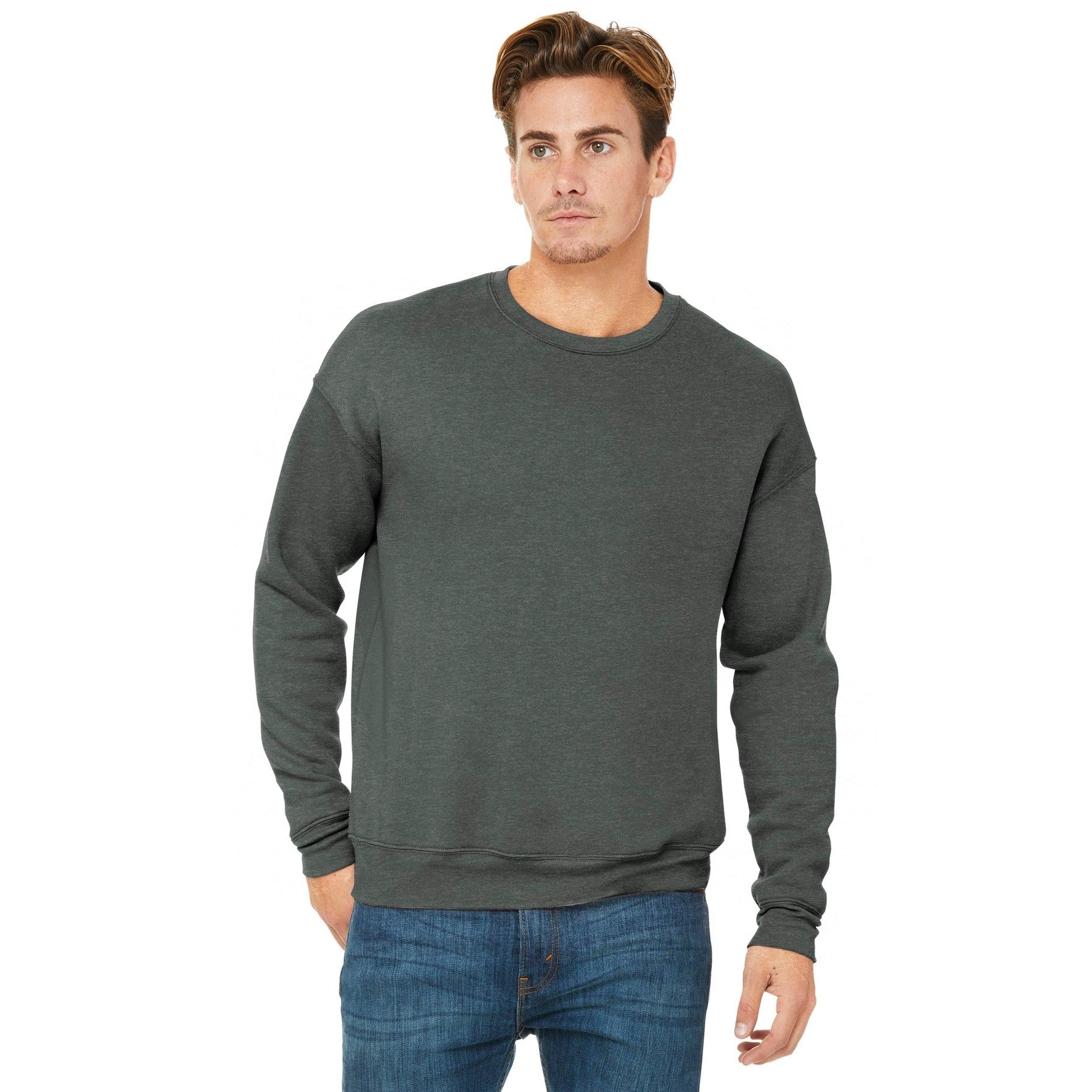 Bella + Canvas-BELLA+CANVAS ® Unisex Sponge Fleece Drop Shoulder Sweatshirt. BC3945-MedTech-3