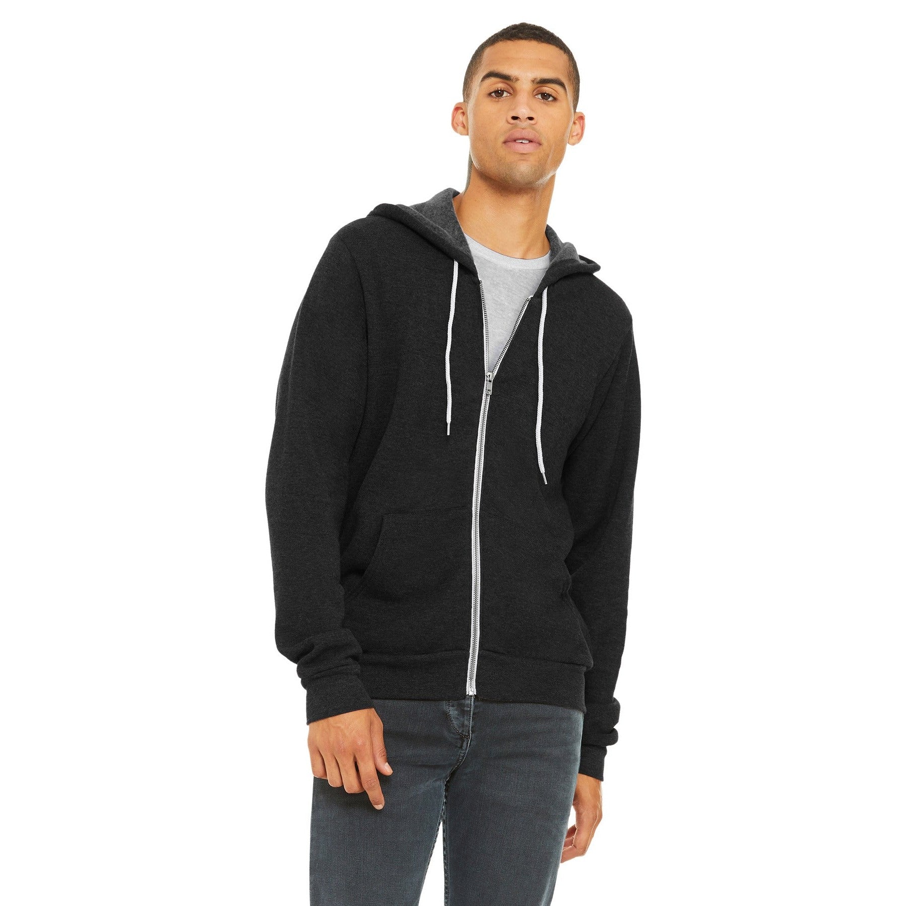 Bella + Canvas-BELLA+CANVAS ® Unisex Sponge Fleece Full-Zip Hoodie. BC3739-MedTech-6