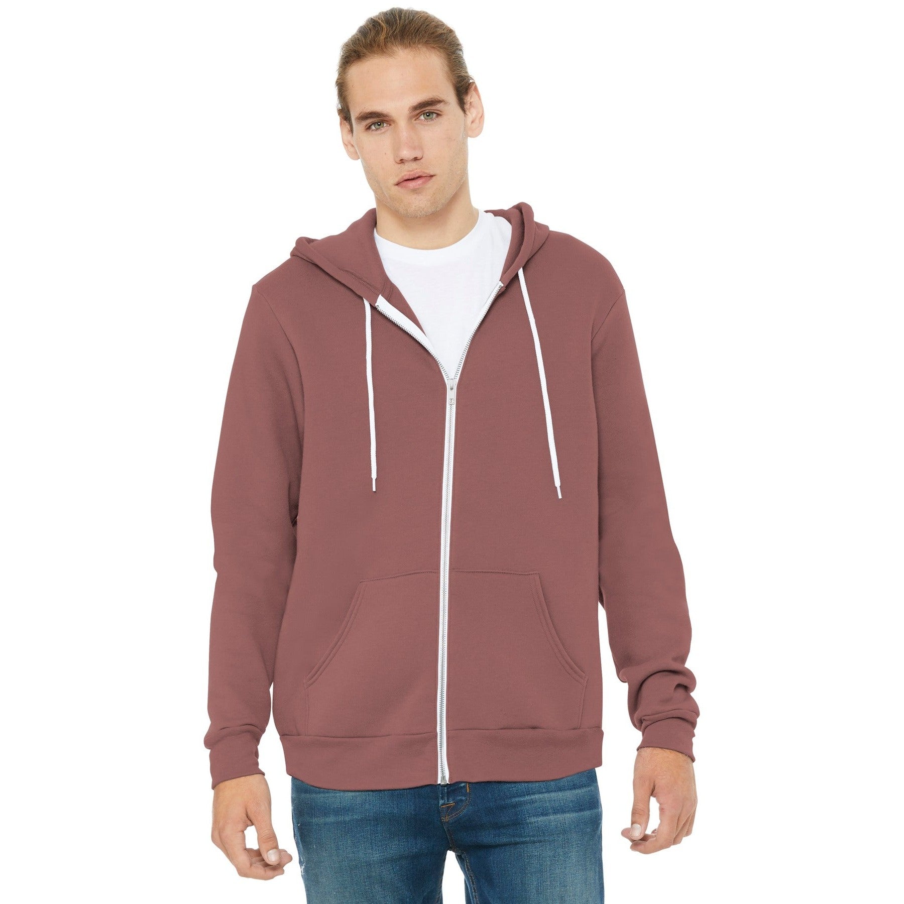 Bella + Canvas-BELLA+CANVAS ® Unisex Sponge Fleece Full-Zip Hoodie. BC3739-MedTech-14