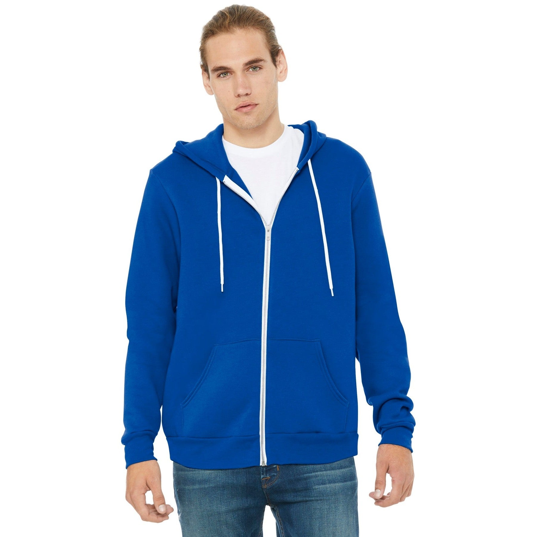 Bella + Canvas-BELLA+CANVAS ® Unisex Sponge Fleece Full-Zip Hoodie. BC3739-MedTech-17