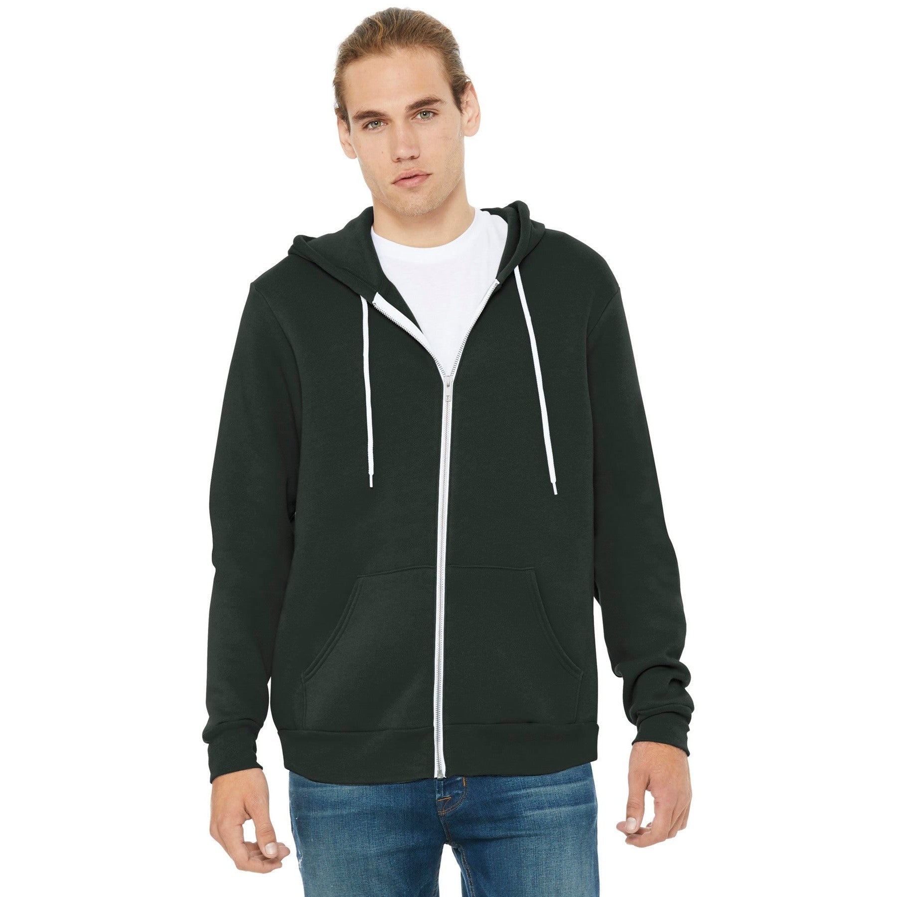 Bella + Canvas-BELLA+CANVAS ® Unisex Sponge Fleece Full-Zip Hoodie. BC3739-MedTech-7