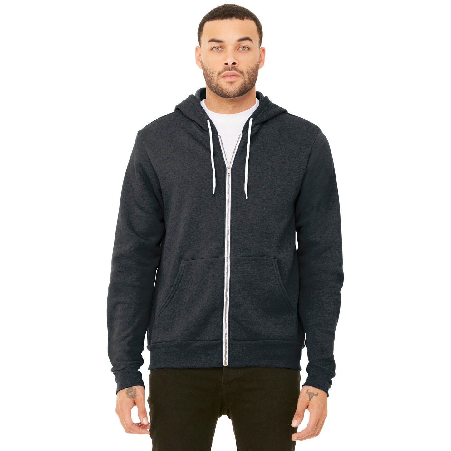 Bella + Canvas-BELLA+CANVAS ® Unisex Sponge Fleece Full-Zip Hoodie. BC3739-MedTech-8
