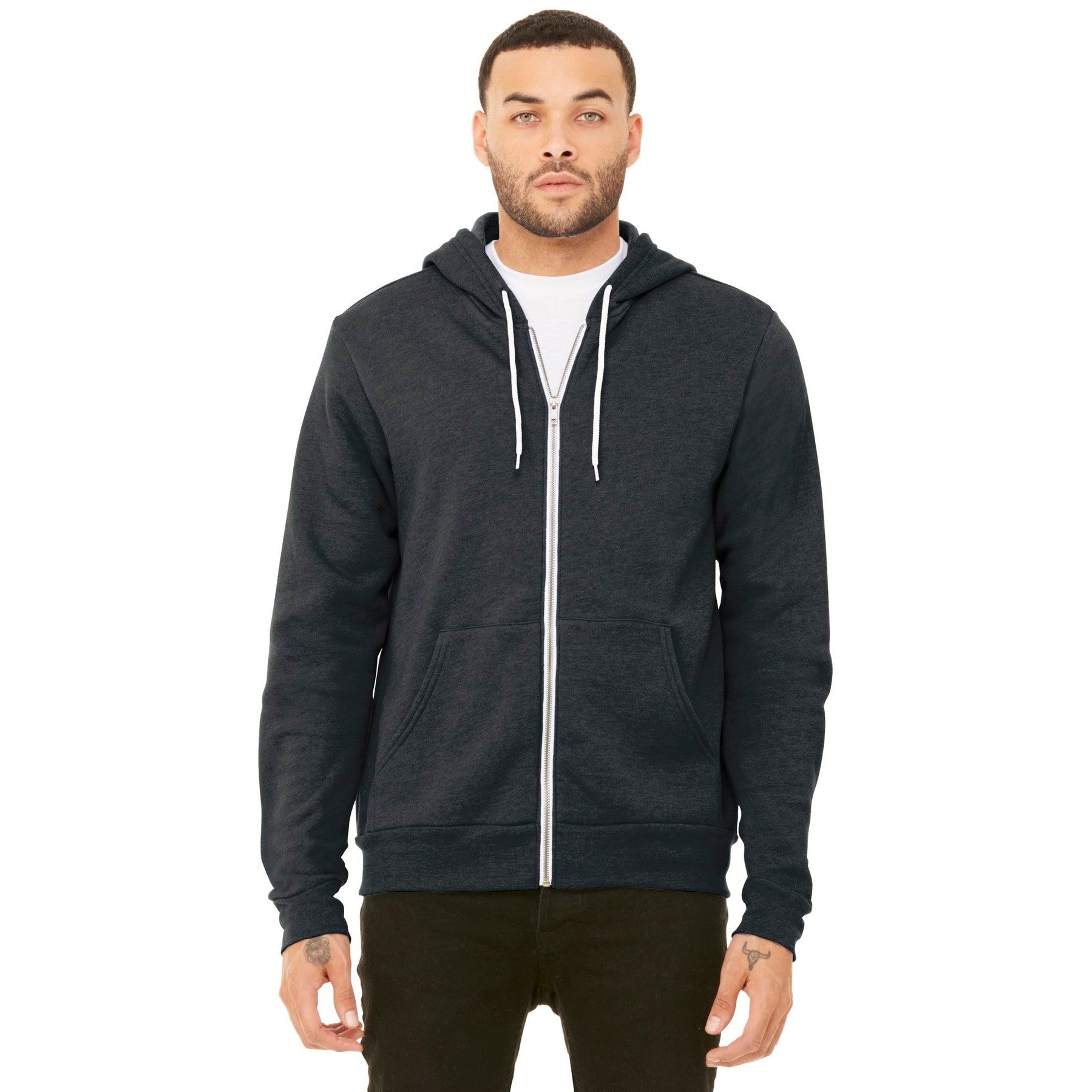Bella + Canvas-BELLA+CANVAS ® Unisex Sponge Fleece Full-Zip Hoodie. BC3739-MedTech-8
