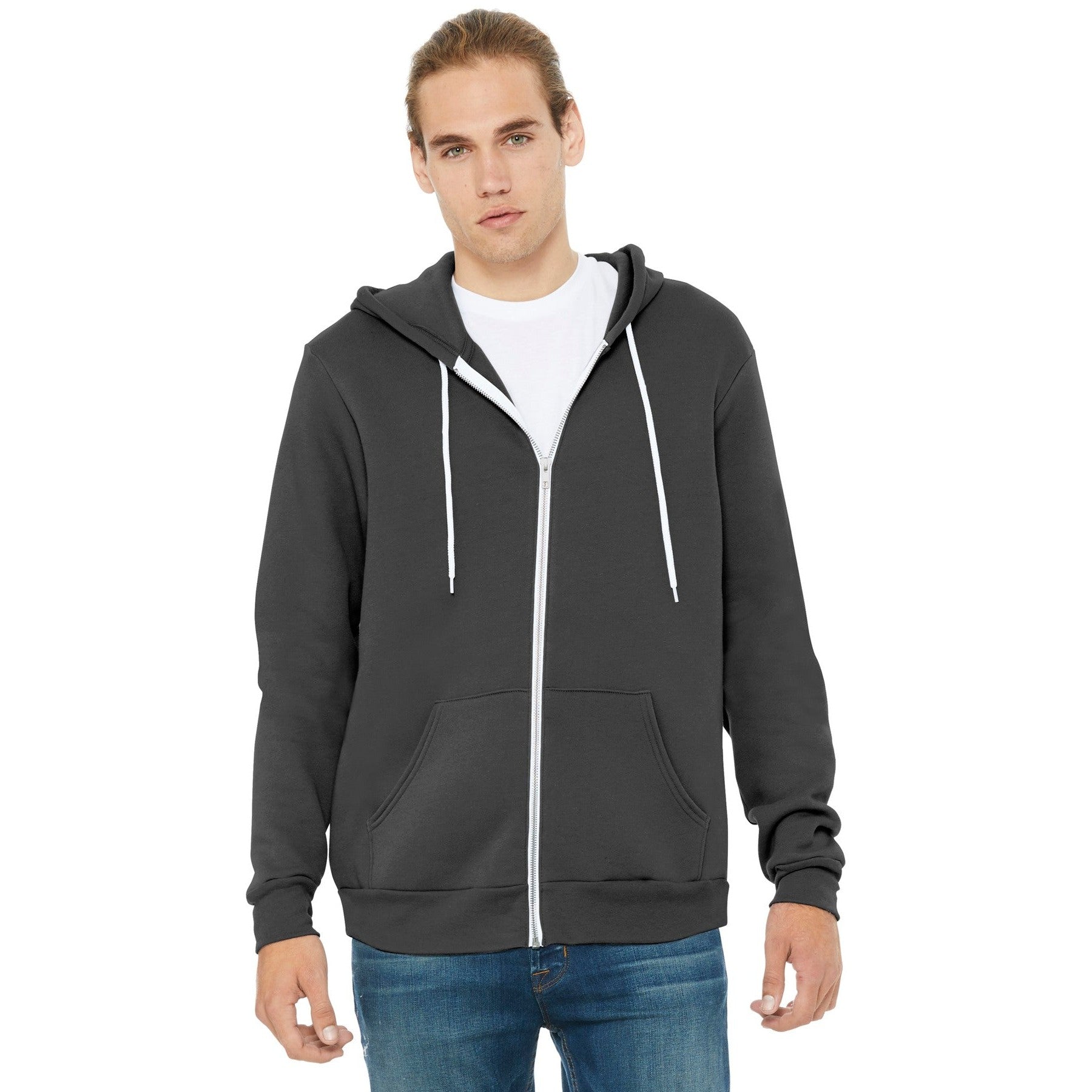 Bella + Canvas-BELLA+CANVAS ® Unisex Sponge Fleece Full-Zip Hoodie. BC3739-MedTech-2