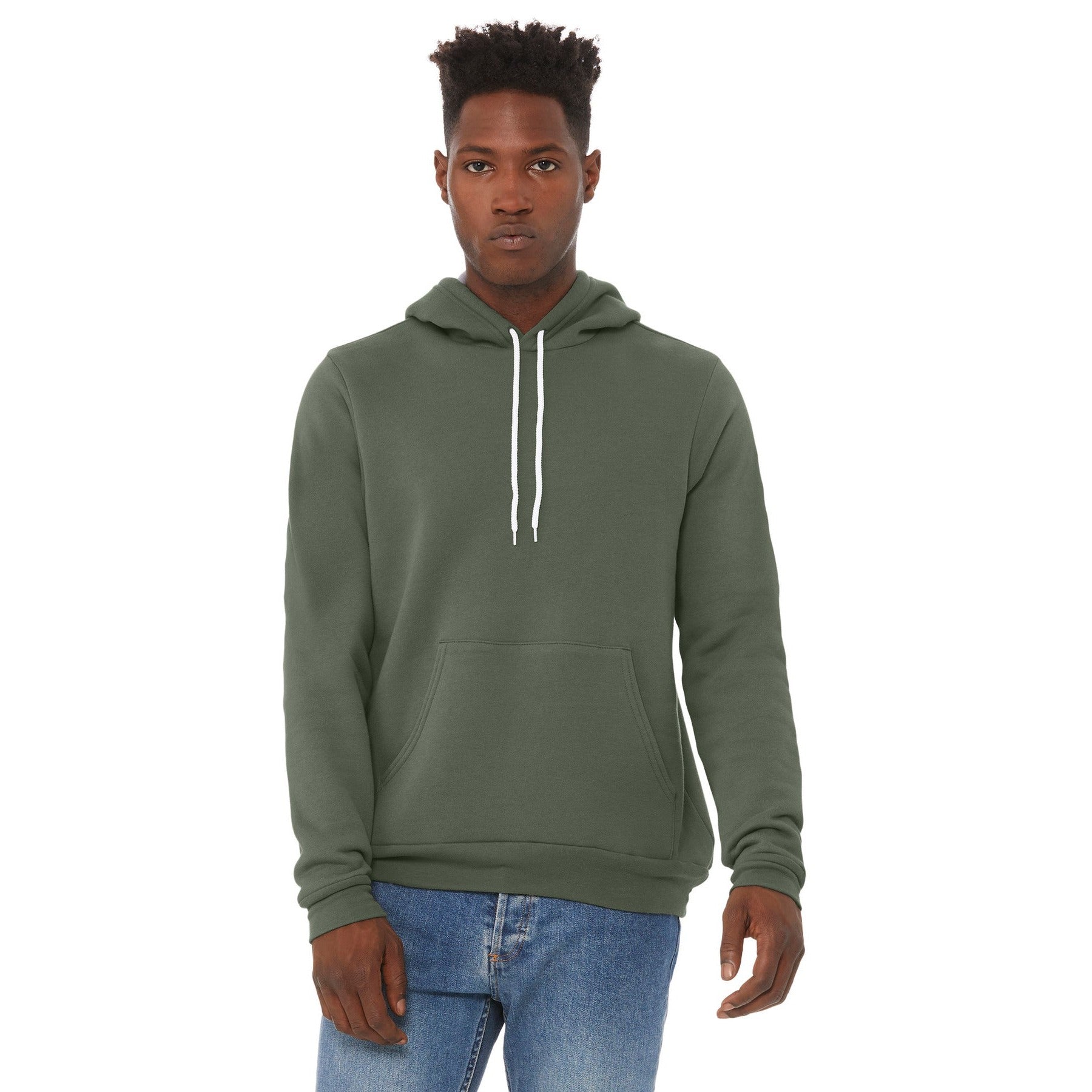 Bella + Canvas-BELLA+CANVAS ® Unisex Sponge Fleece Pullover Hoodie. BC3719-MedTech-16