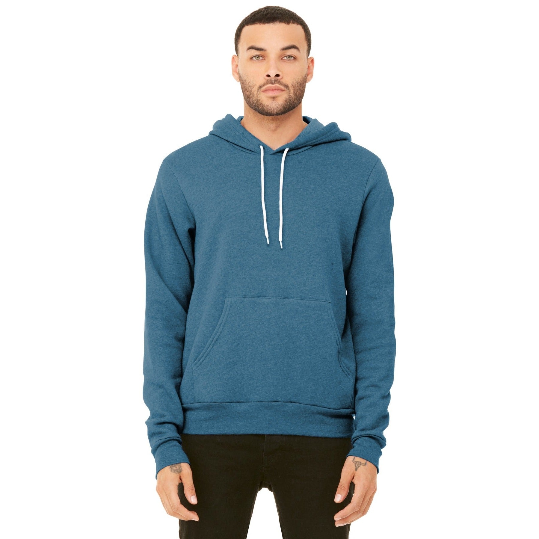 Bella + Canvas-BELLA+CANVAS ® Unisex Sponge Fleece Pullover Hoodie. BC3719-MedTech-11