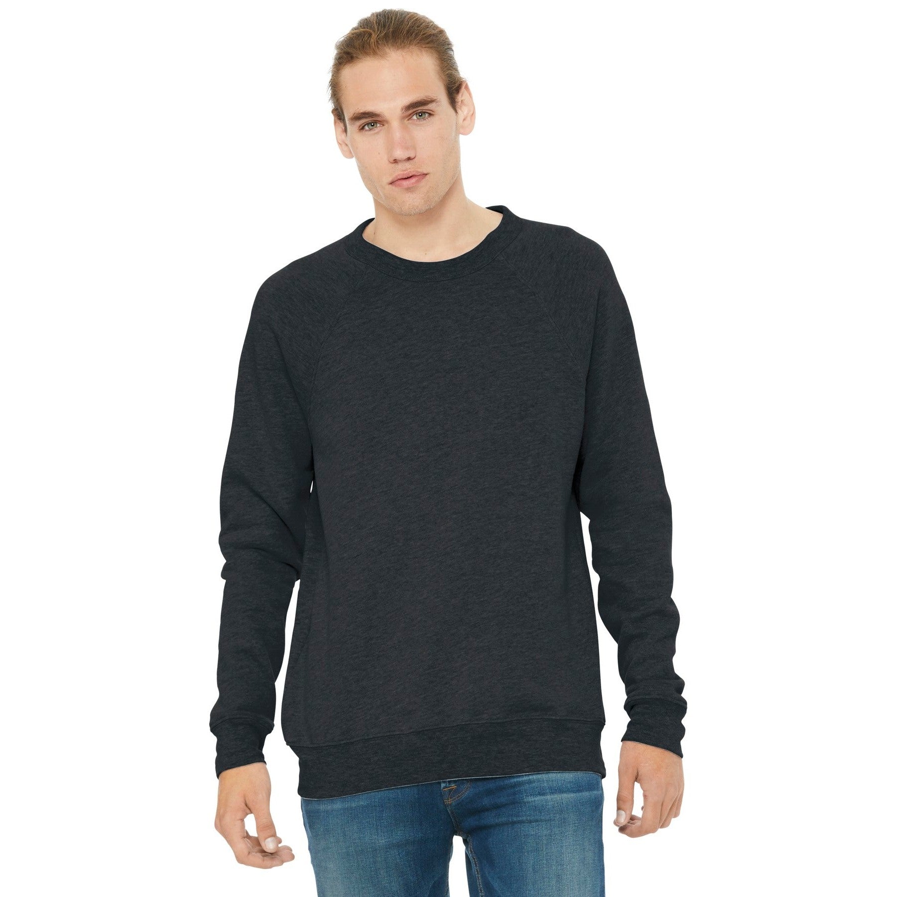 Bella + Canvas-BELLA+CANVAS ® Unisex Sponge Fleece Raglan Sweatshirt. BC3901-MedTech-3