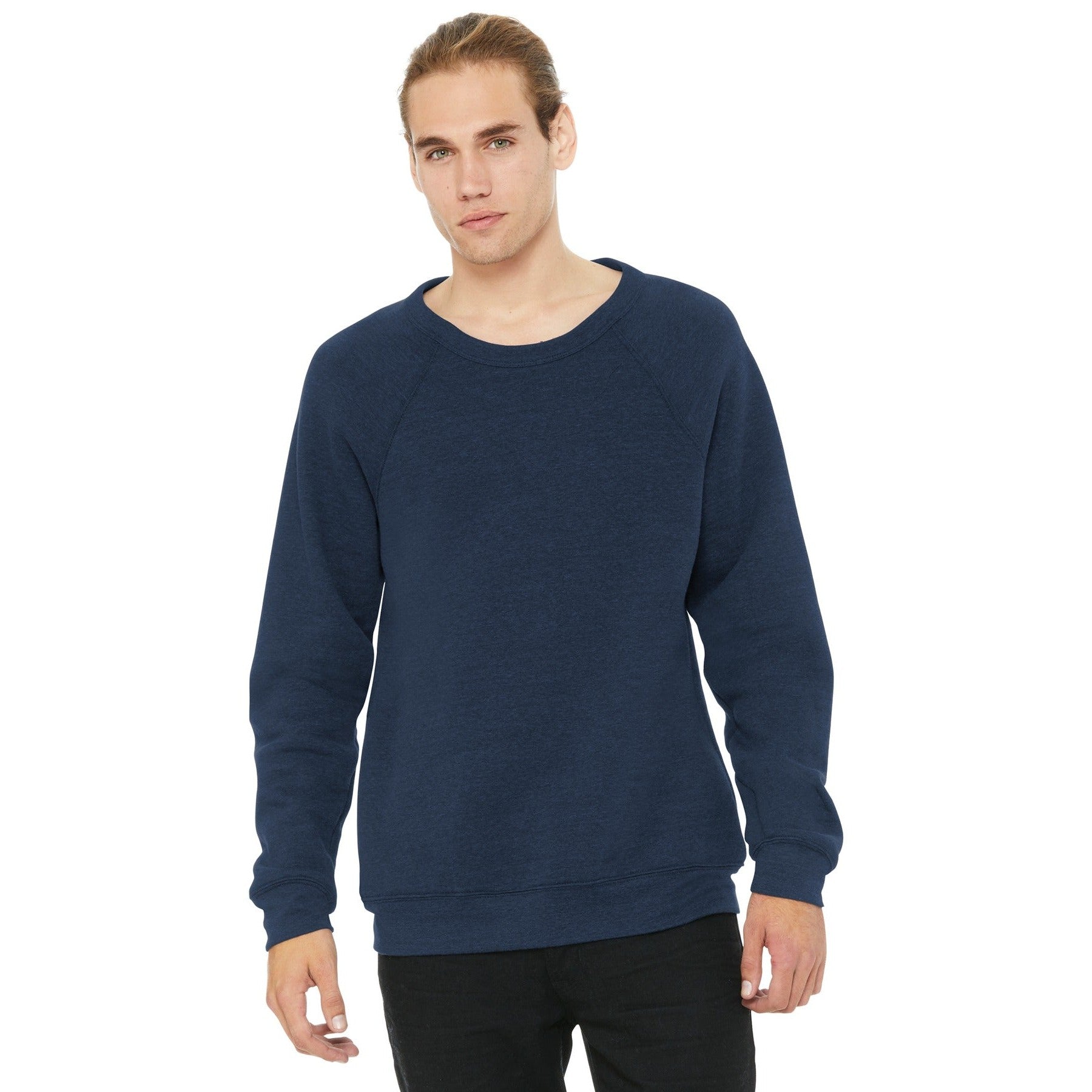 Bella + Canvas-BELLA+CANVAS ® Unisex Sponge Fleece Raglan Sweatshirt. BC3901-MedTech-5