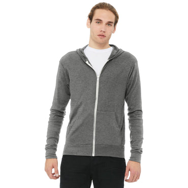 Bella + Canvas-BELLA+CANVAS ® Unisex Triblend Full-Zip Lightweight Hoodie. BC3939-MedTech-2