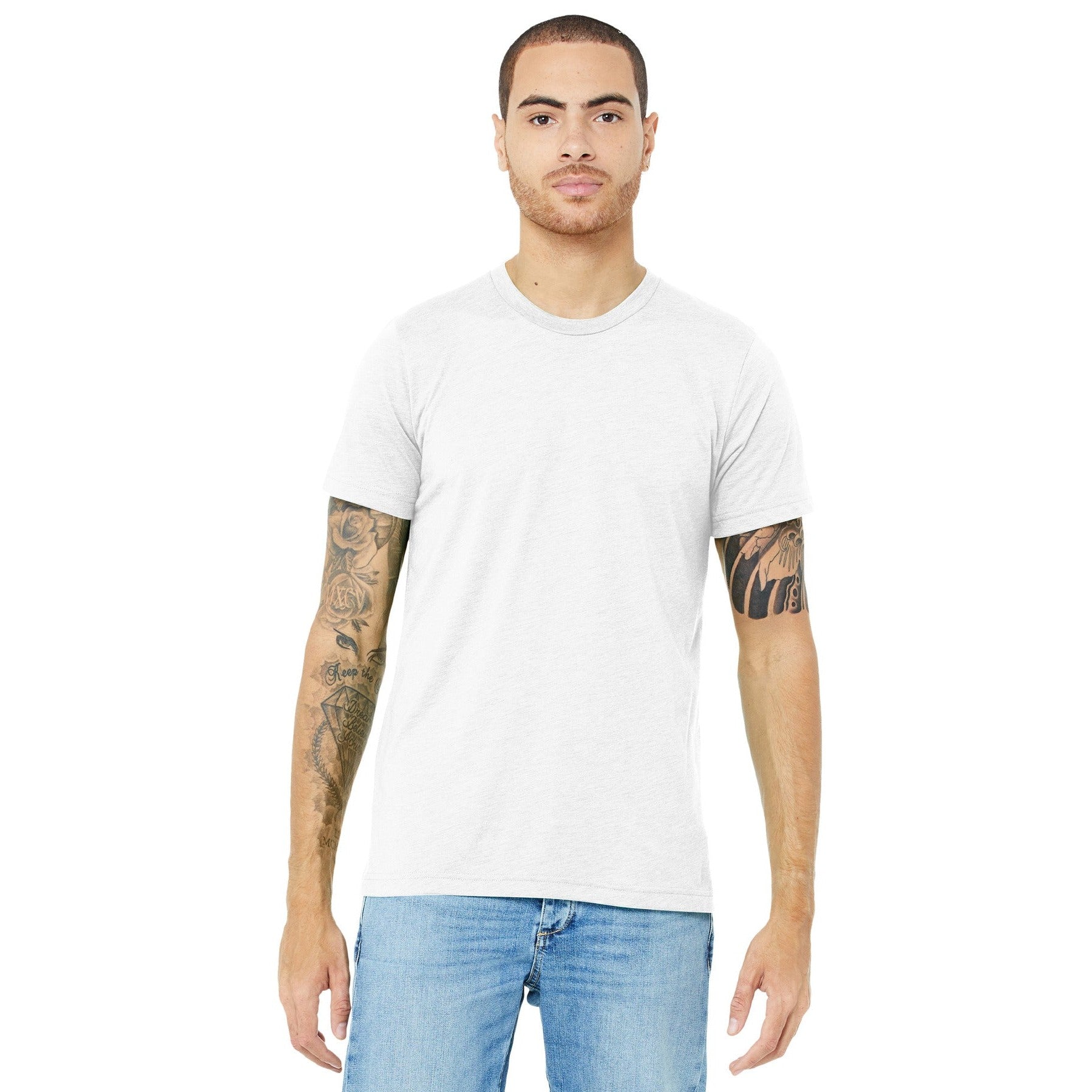 Bella + Canvas-BELLA+CANVAS ® Unisex Triblend Short Sleeve Tee. BC3413 2/2-MedTech-4