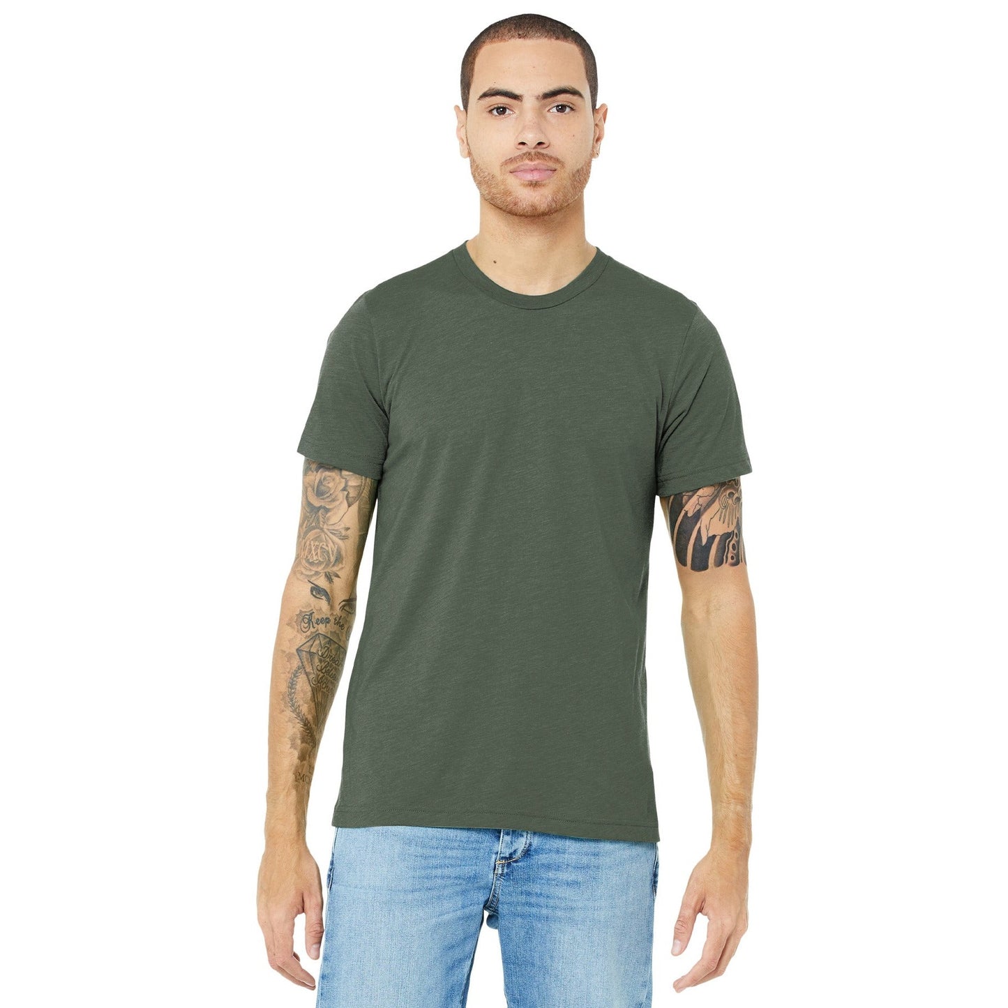 Bella + Canvas-BELLA+CANVAS ® Unisex Triblend Short Sleeve Tee. BC3413 1/2-MedTech-21