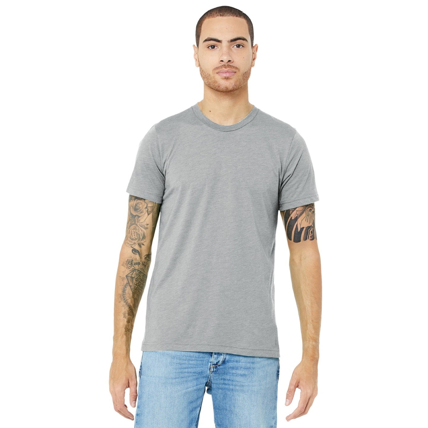 Bella + Canvas-BELLA+CANVAS ® Unisex Triblend Short Sleeve Tee. BC3413 1/2-MedTech-2