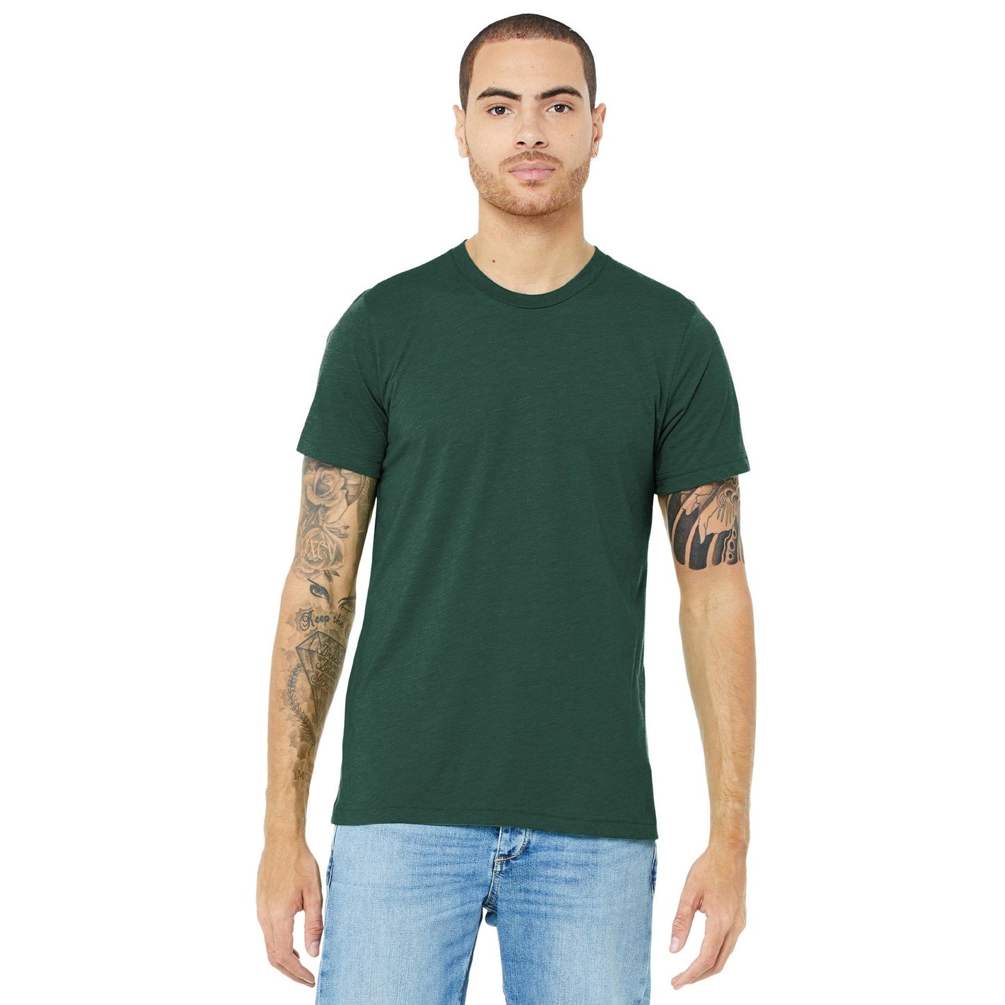 Bella + Canvas-BELLA+CANVAS ® Unisex Triblend Short Sleeve Tee. BC3413 1/2-MedTech-35