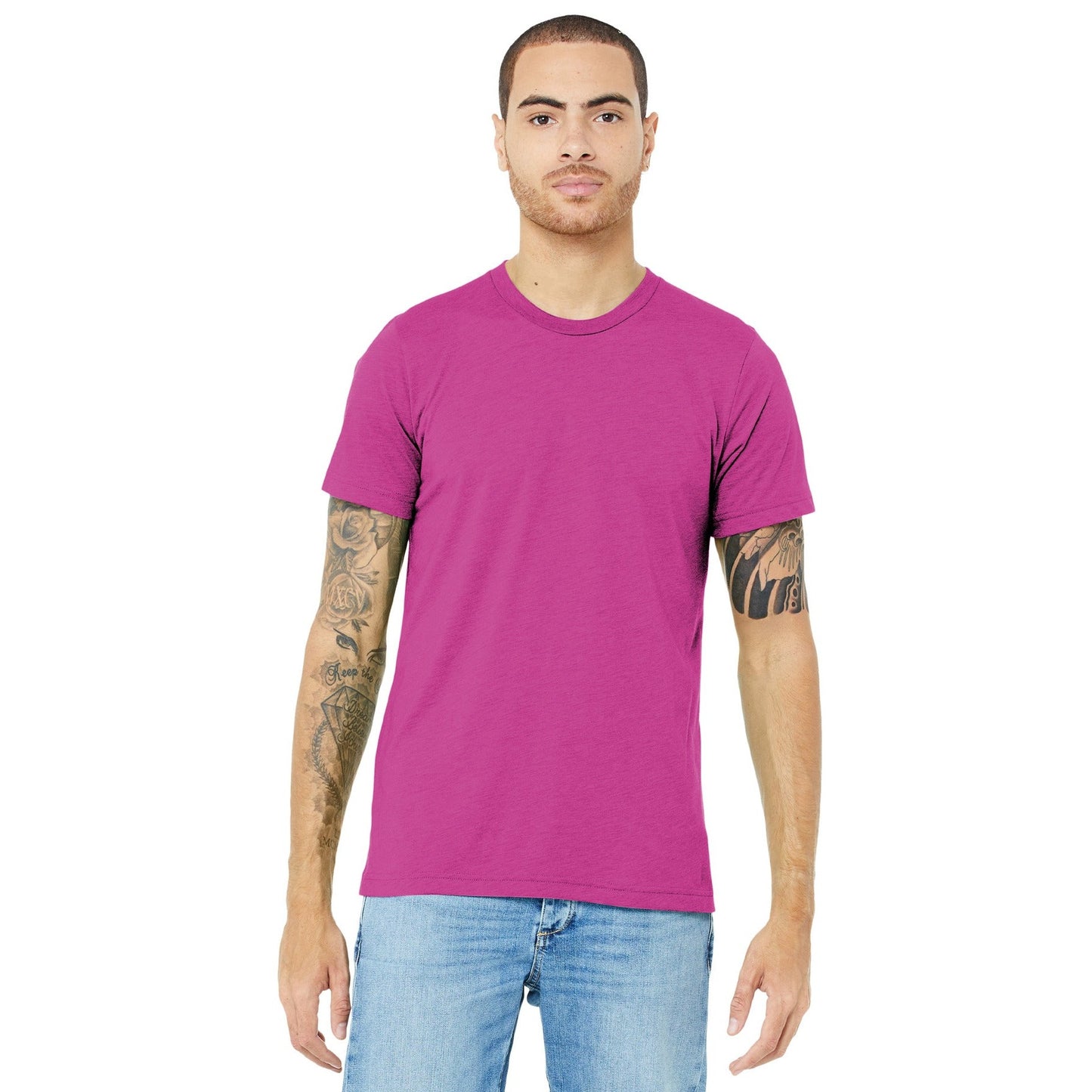 Bella + Canvas-BELLA+CANVAS ® Unisex Triblend Short Sleeve Tee. BC3413 1/2-MedTech-3