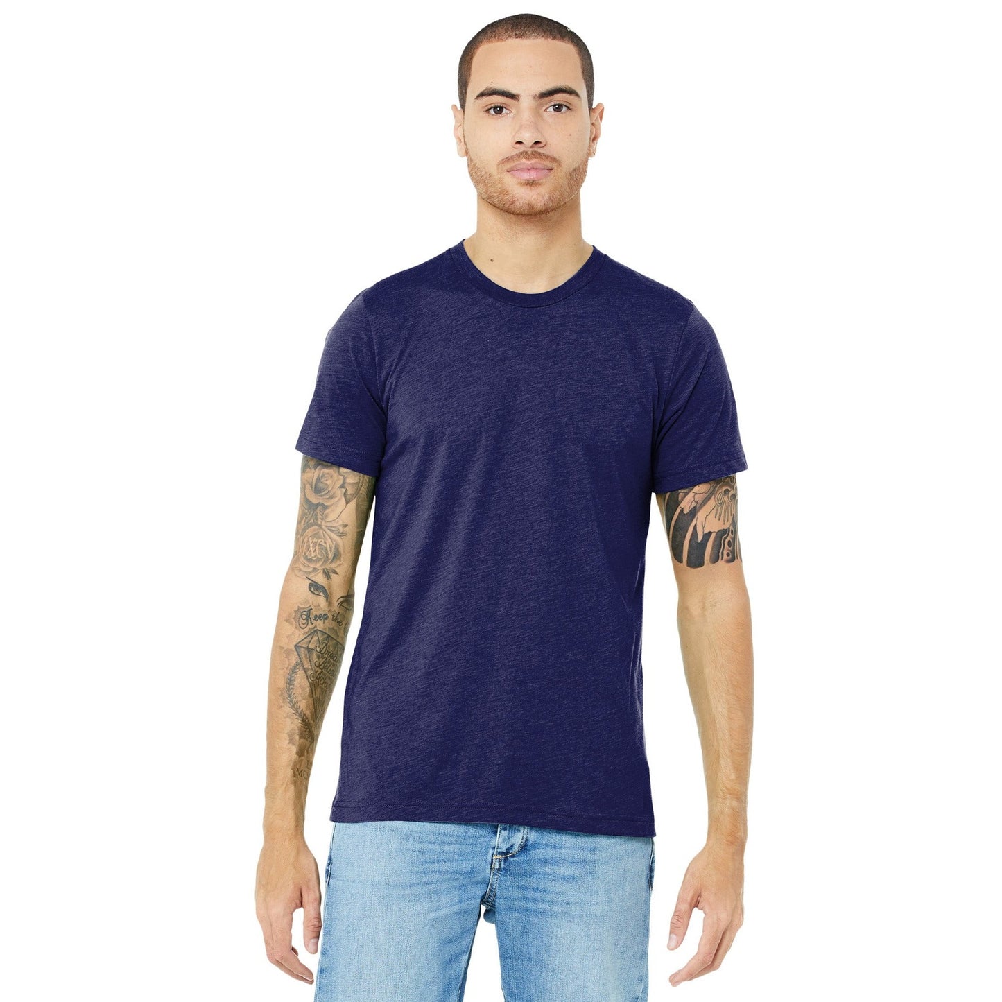 Bella + Canvas-BELLA+CANVAS ® Unisex Triblend Short Sleeve Tee. BC3413 1/2-MedTech-24