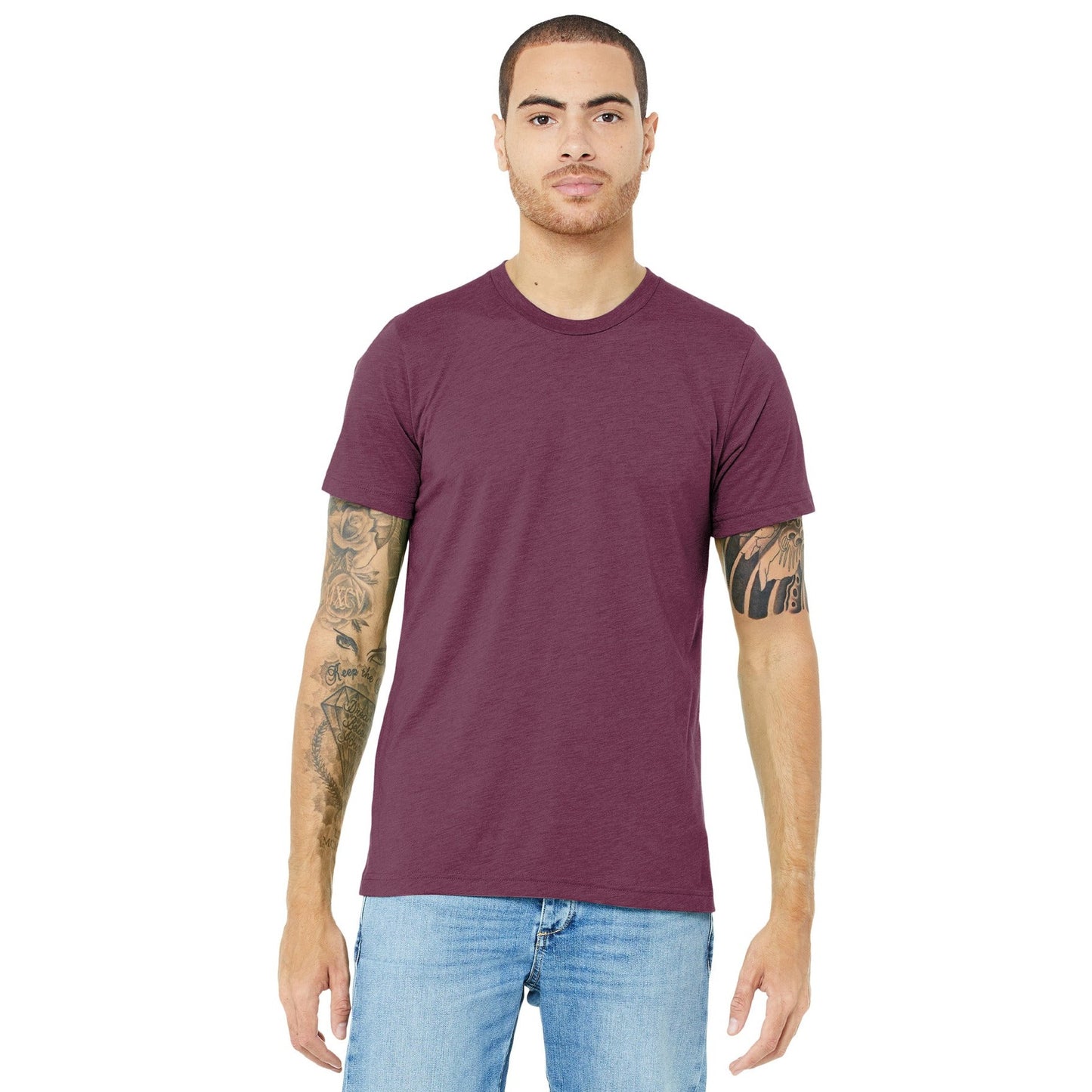 Bella + Canvas-BELLA+CANVAS ® Unisex Triblend Short Sleeve Tee. BC3413 1/2-MedTech-19