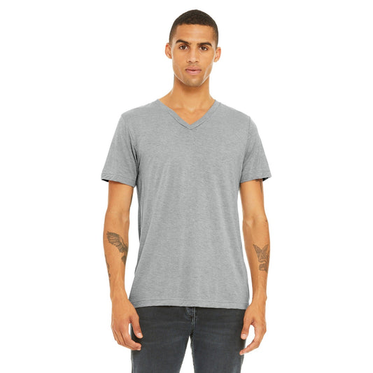 Bella + Canvas-BELLA+CANVAS ® Unisex Triblend Short Sleeve V-Neck Te. BC3415-MedTech-1