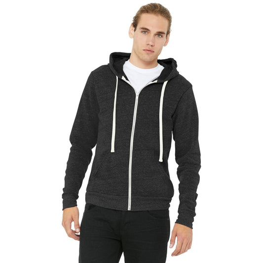 Bella + Canvas-BELLA+CANVAS ® Unisex Triblend Sponge Fleece Full-Zip Hoodie. BC3909-MedTech-1