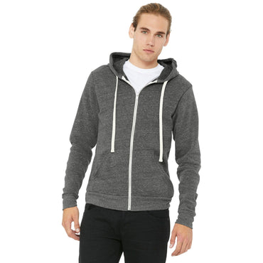Bella + Canvas-BELLA+CANVAS ® Unisex Triblend Sponge Fleece Full-Zip Hoodie. BC3909-MedTech-2