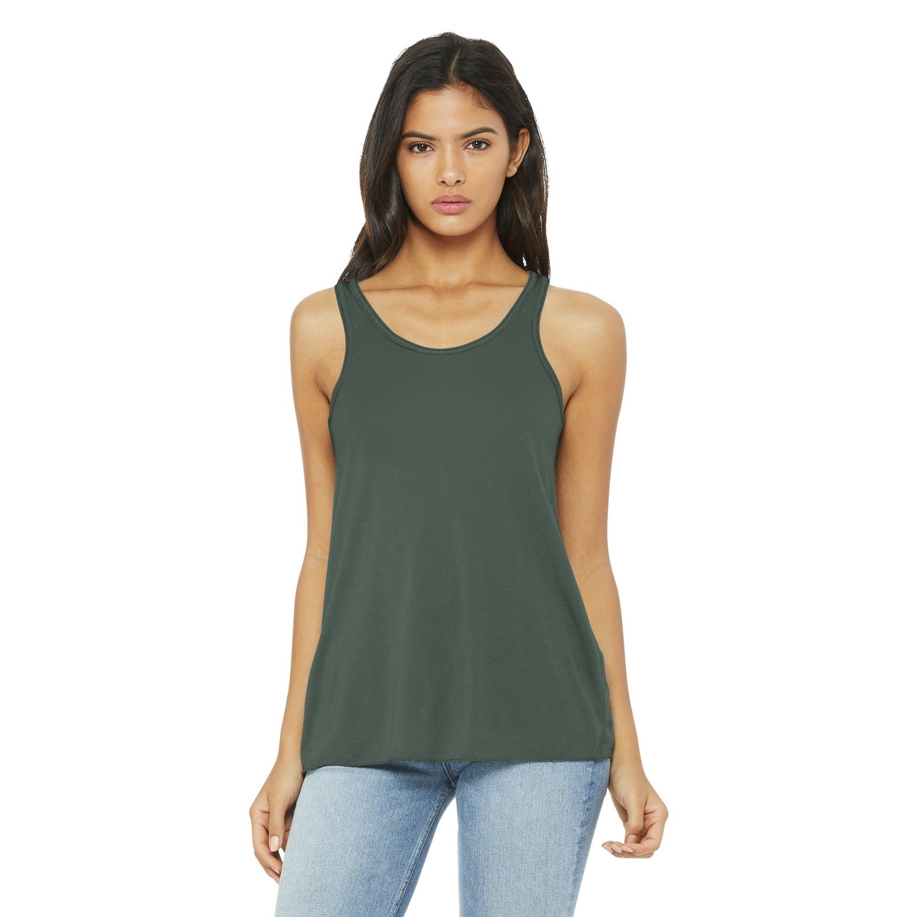 Bella + Canvas-BELLA+CANVAS ® Women's Flowy Racerback Tank. BC8800-MedTech-12
