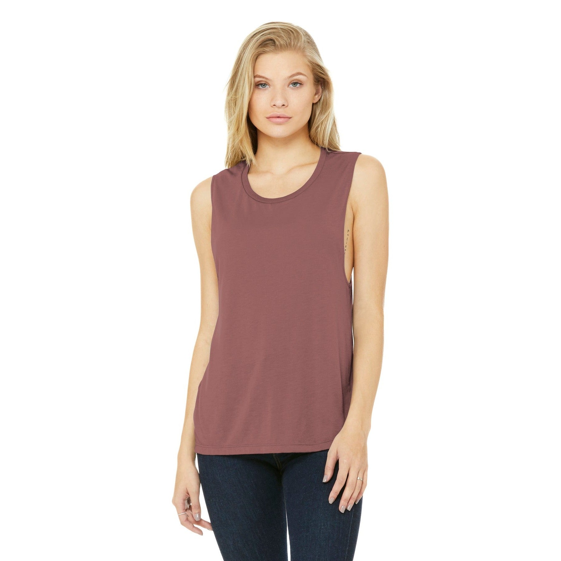 Bella + Canvas-BELLA+CANVAS ® Women's Flowy Scoop Muscle Tank. BC8803-MedTech-14