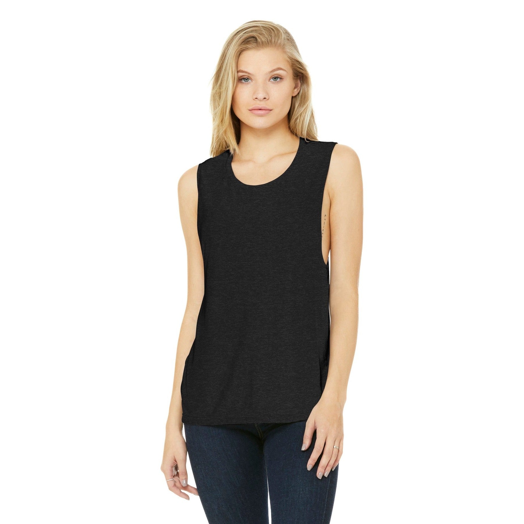 Bella + Canvas-BELLA+CANVAS ® Women's Flowy Scoop Muscle Tank. BC8803-MedTech-4