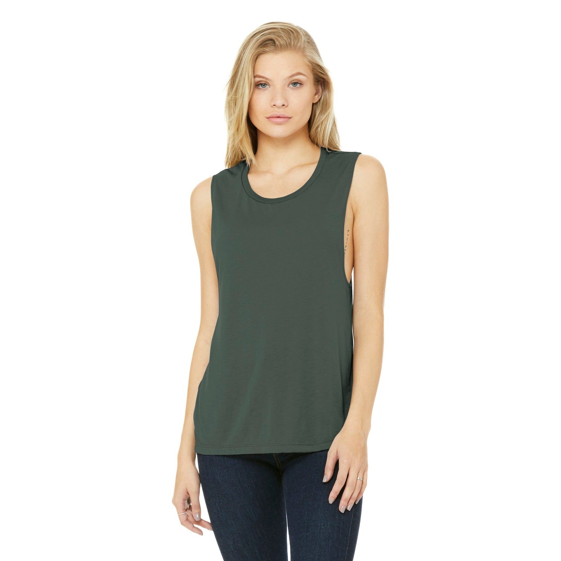 Bella + Canvas-BELLA+CANVAS ® Women's Flowy Scoop Muscle Tank. BC8803-MedTech-15