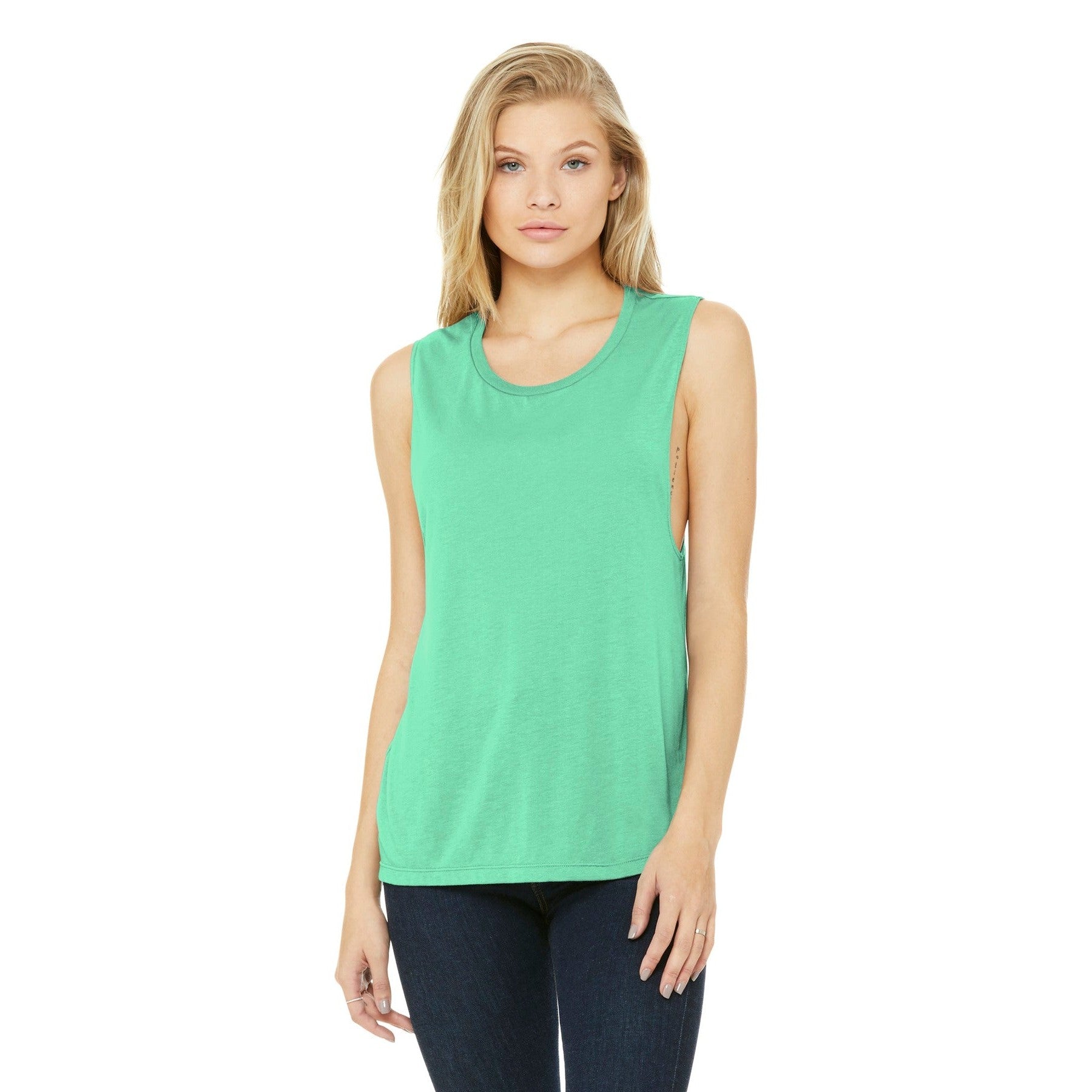 Bella + Canvas-BELLA+CANVAS ® Women's Flowy Scoop Muscle Tank. BC8803-MedTech-16