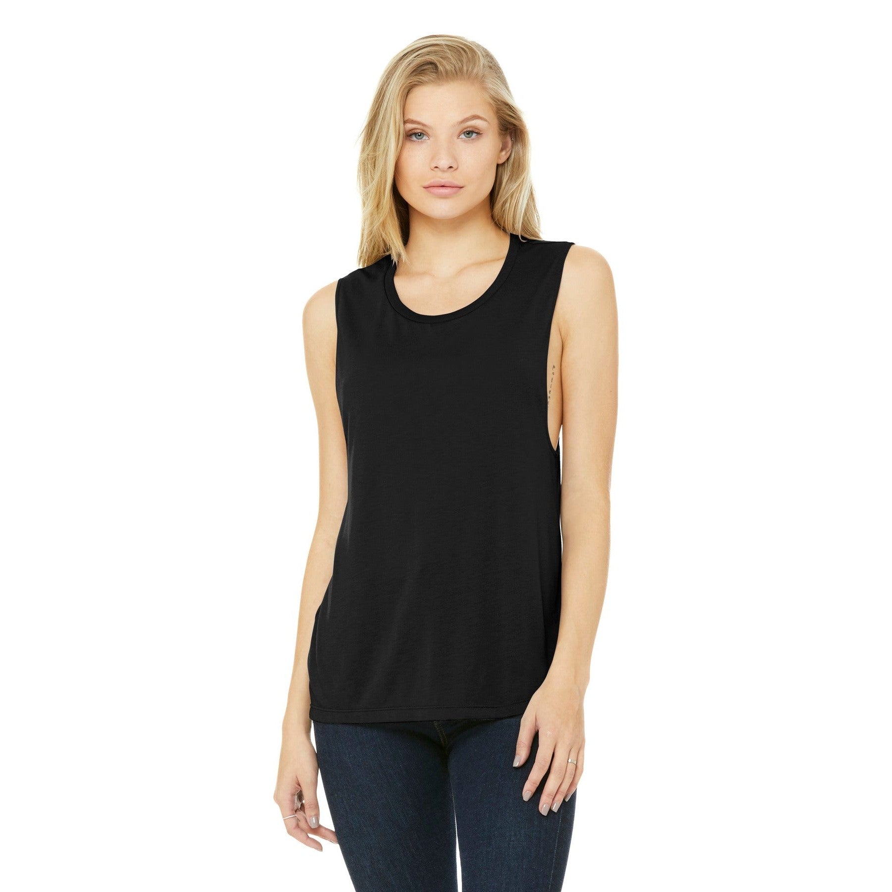 Bella + Canvas-BELLA+CANVAS ® Women's Flowy Scoop Muscle Tank. BC8803-MedTech-3