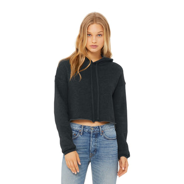 Bella + Canvas-BELLA+CANVAS ® Women's Sponge Fleece Cropped Fleece Hoodie. BC7502-MedTech-2