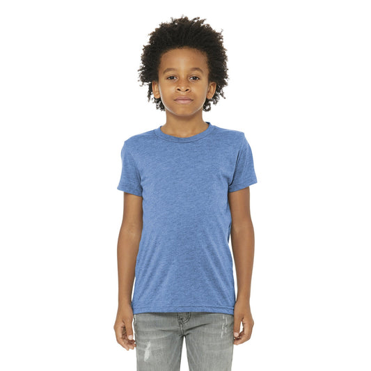 Bella + Canvas-BELLA+CANVAS ® Youth Triblend Short Sleeve Tee. BC3413Y-MedTech-1