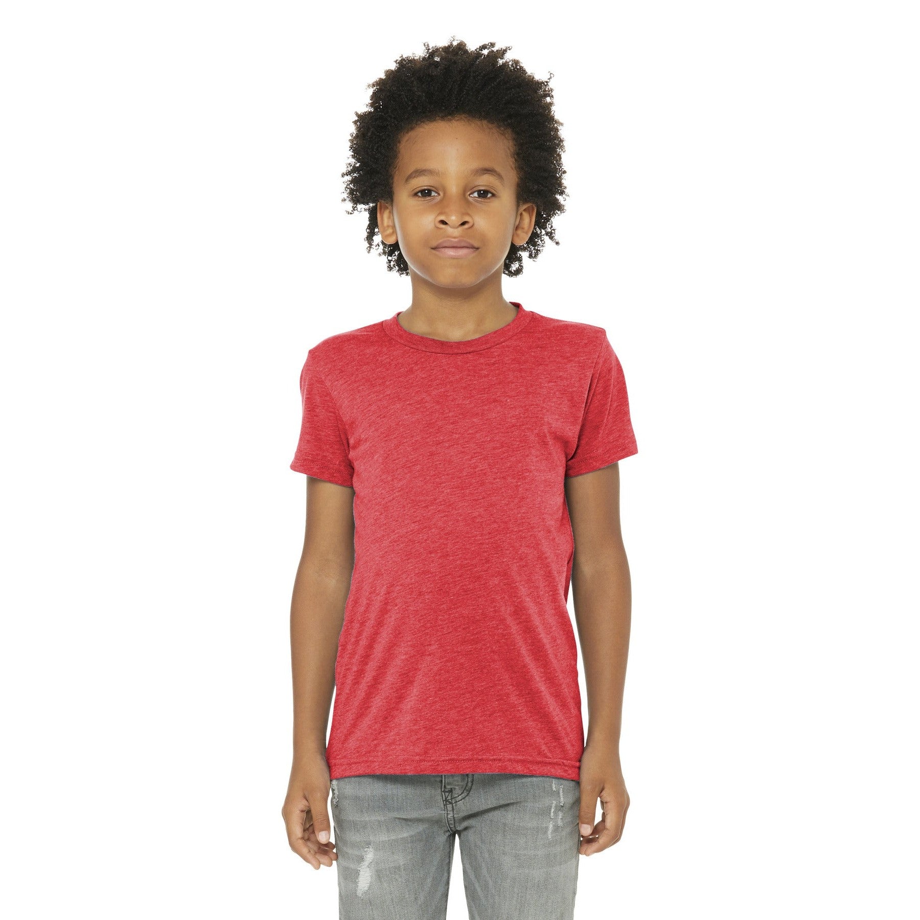 Bella + Canvas-BELLA+CANVAS ® Youth Triblend Short Sleeve Tee. BC3413Y-MedTech-5