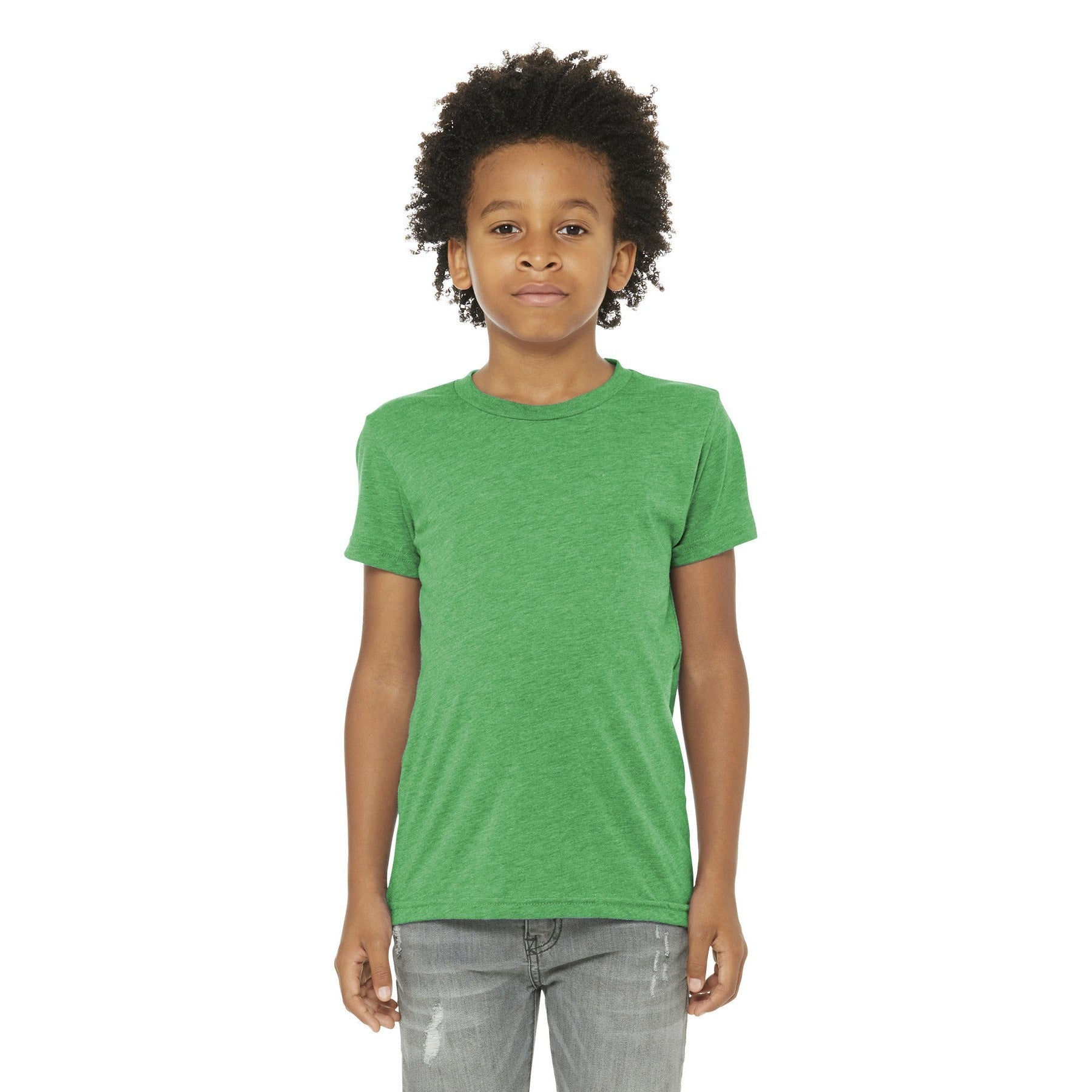 Bella + Canvas-BELLA+CANVAS ® Youth Triblend Short Sleeve Tee. BC3413Y-MedTech-3