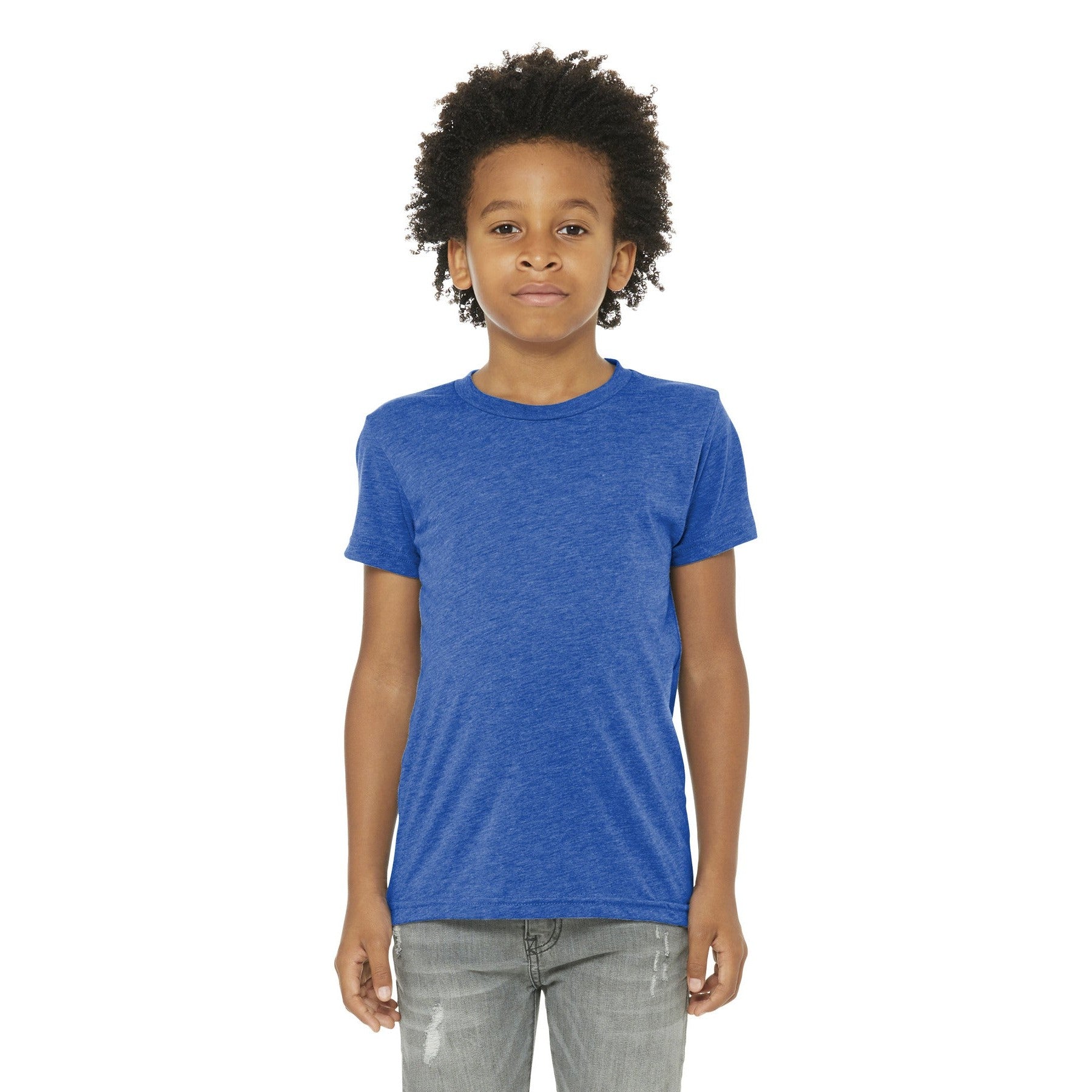 Bella + Canvas-BELLA+CANVAS ® Youth Triblend Short Sleeve Tee. BC3413Y-MedTech-8