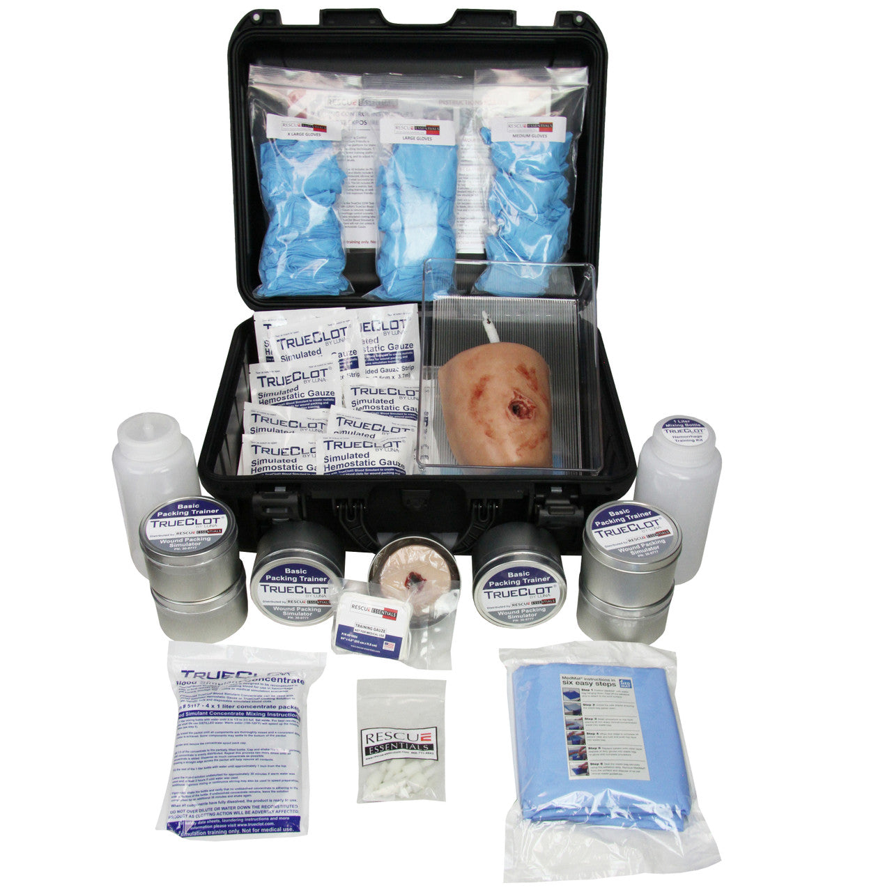 TrueClot®-Basic Packing Trainer Instructors Kit-MedTech-1