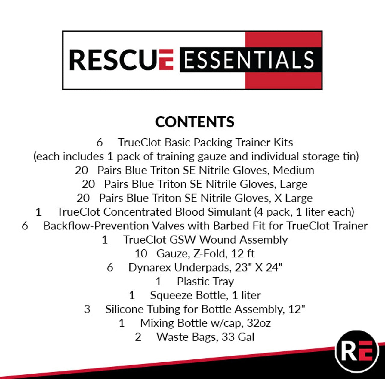 TrueClot®-Basic Packing Trainer Instructors Kit-MedTech-8