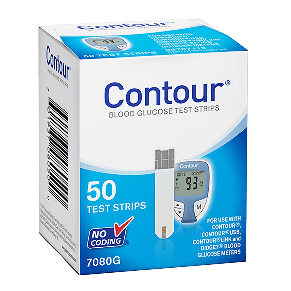 Bayer Healthcare-Bayer Contour® Glucometer Test Strips BX/50-MedTech-1
