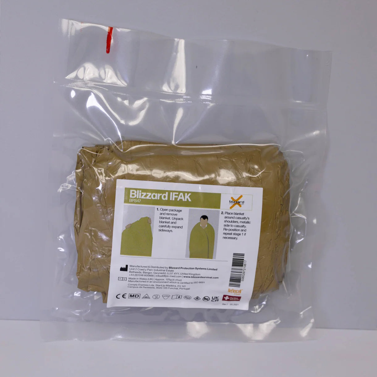 Safeguard Medical- Blizzard IFAK Blanket Case of 50-Medtech- 1