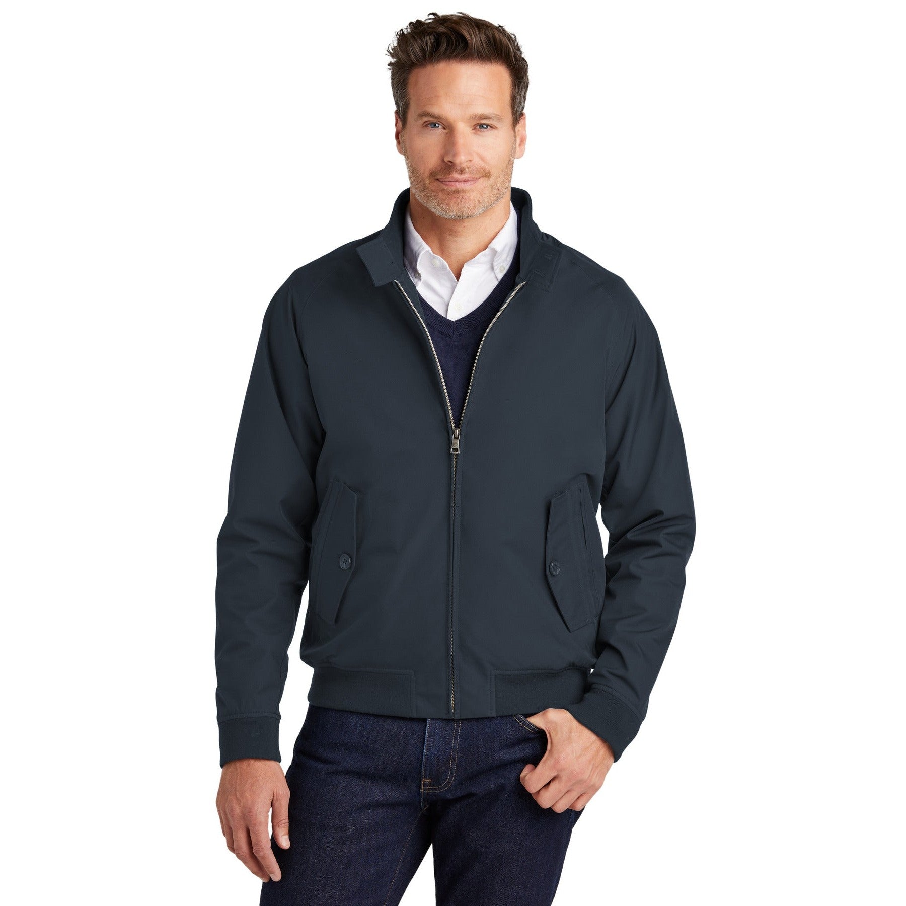 Brooks Brothers-Brooks Brothers® Bomber Jacket BB18604-MedTech-2
