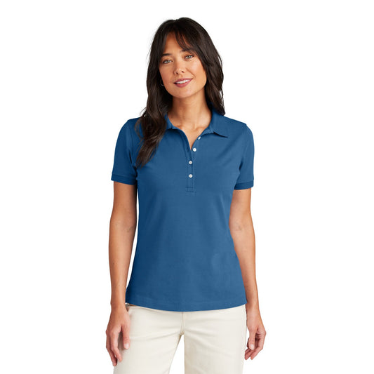 Brooks Brothers-Brooks Brothers® Women's Pima Cotton Pique Polo BB18201-MedTech-1