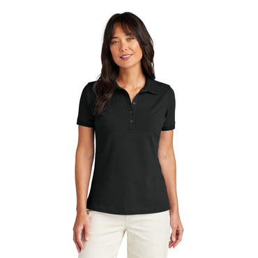 Brooks Brothers-Brooks Brothers® Women's Pima Cotton Pique Polo BB18201-MedTech-2