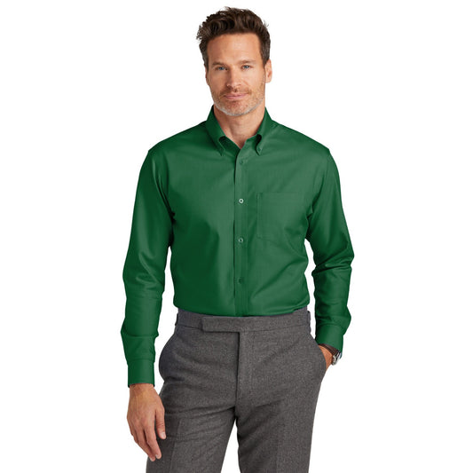 Brooks Brothers-Brooks Brothers® Wrinkle-Free Stretch Nailhead Shirt BB18002-MedTech-1