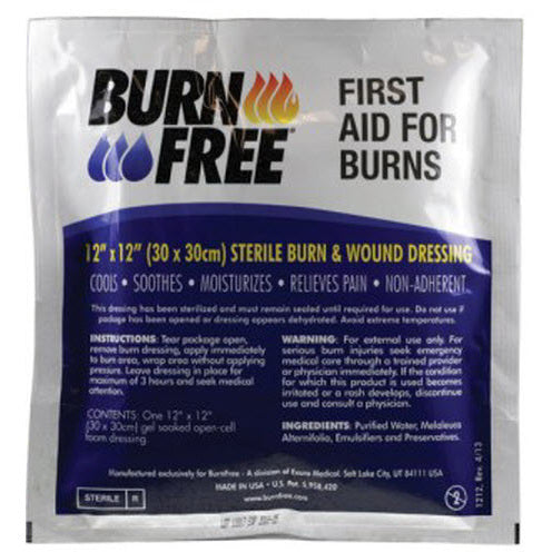 Safeguard Medical-BurnFree Burn Dressing - 30cm x 30cm / 12" x 12" Case of 20-MedTech-1