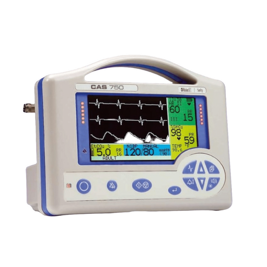 CASMED-CASMED 750 w/SpO2, MAXNIBP, ETCO2, Recertified-MedTech-1