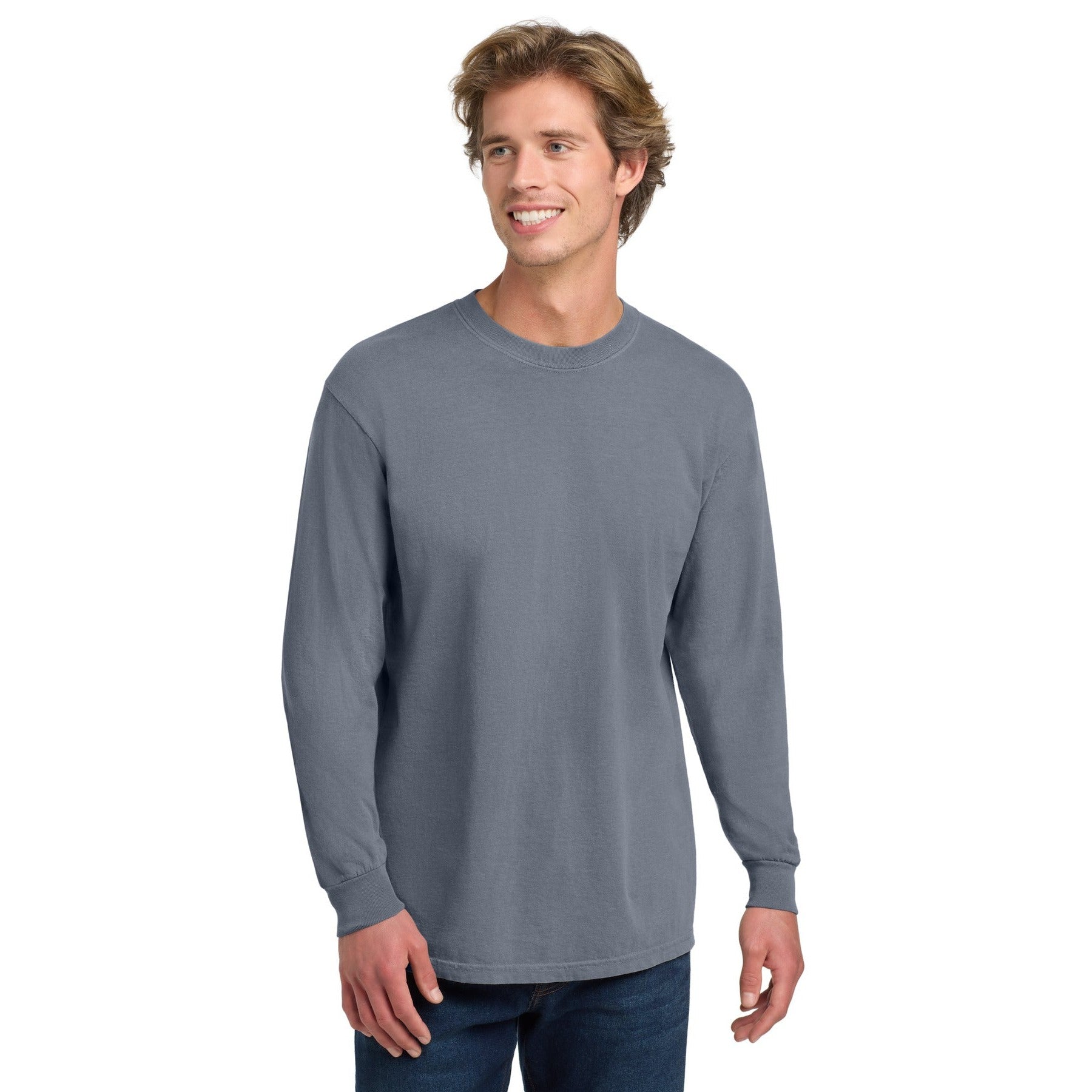 Comfort Colors-COMFORT COLORS ® Heavyweight Ring Spun Long Sleeve Tee. 6014-MedTech-4