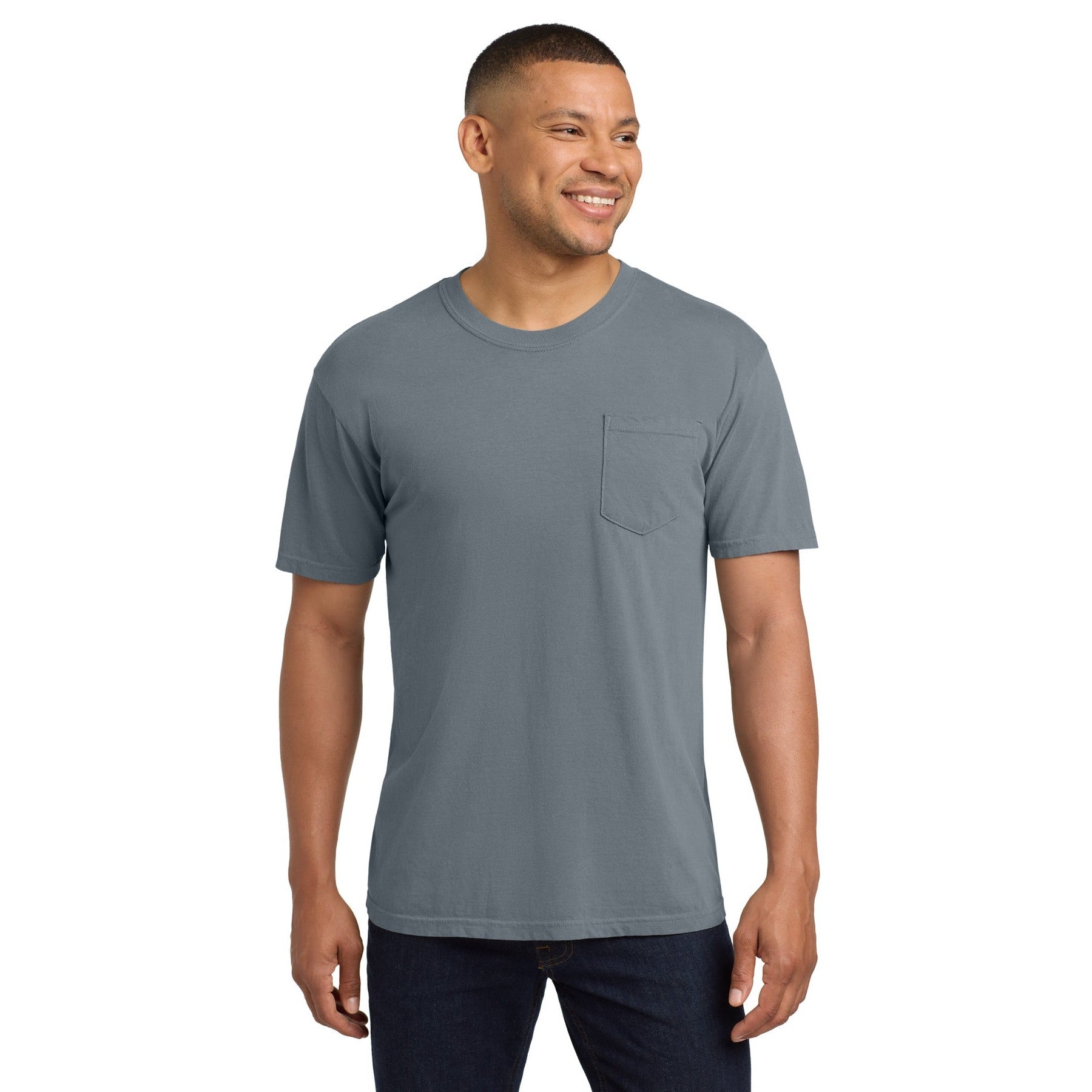 Comfort Colors-COMFORT COLORS ® Heavyweight Ring Spun Pocket Tee. 6030 1/2-MedTech-21