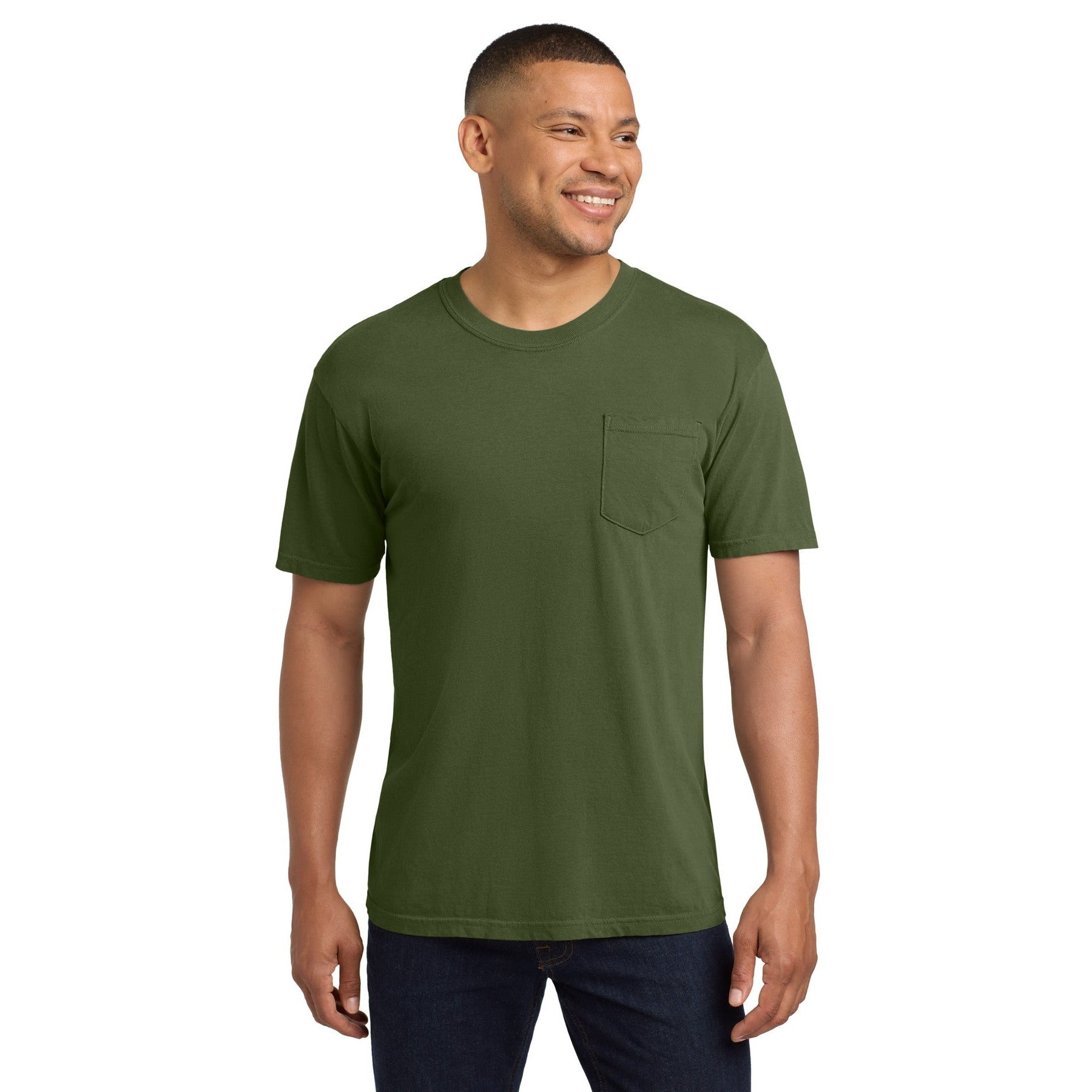 Comfort Colors-COMFORT COLORS ® Heavyweight Ring Spun Pocket Tee. 6030 1/2-MedTech-37