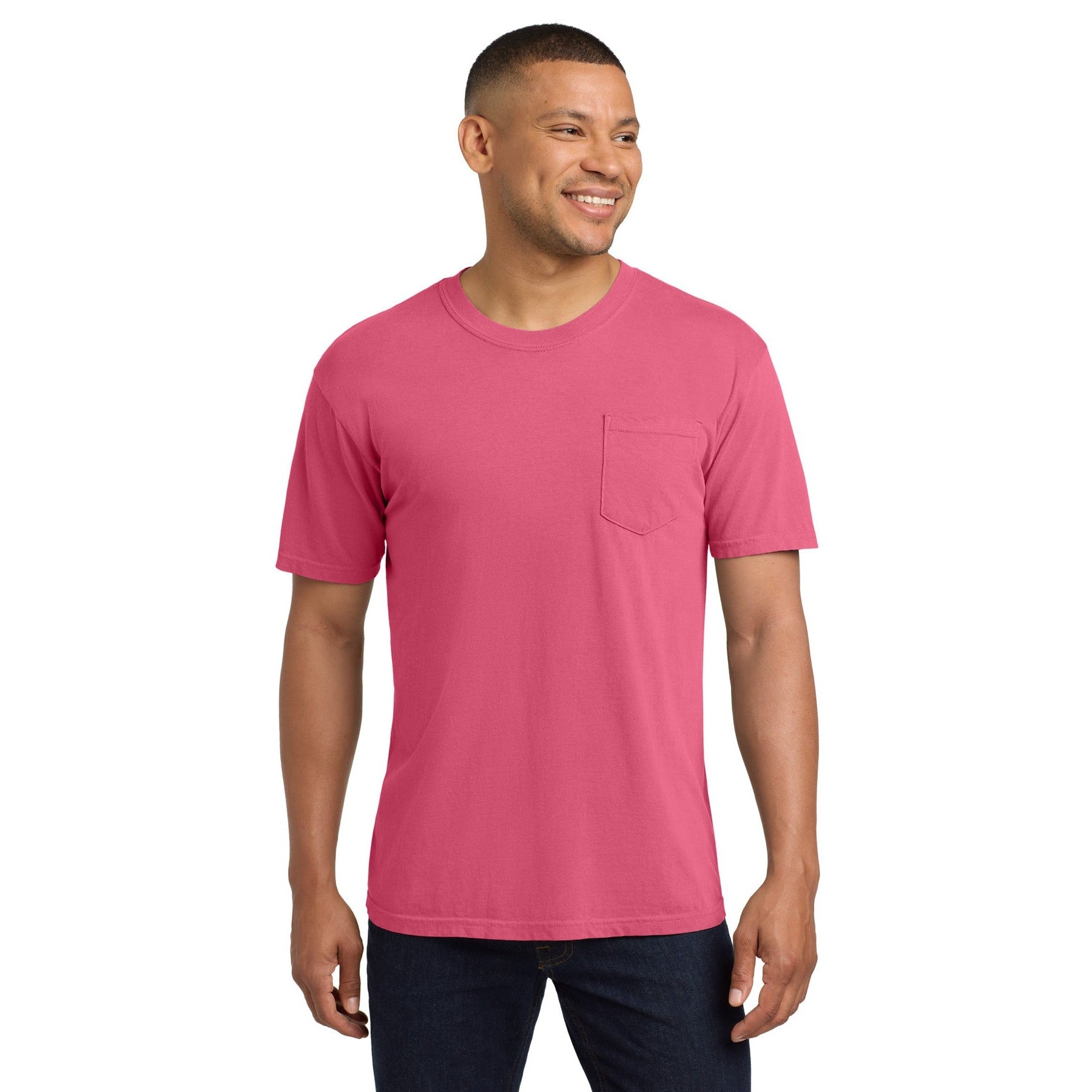 Comfort Colors-COMFORT COLORS ® Heavyweight Ring Spun Pocket Tee. 6030 1/2-MedTech-16
