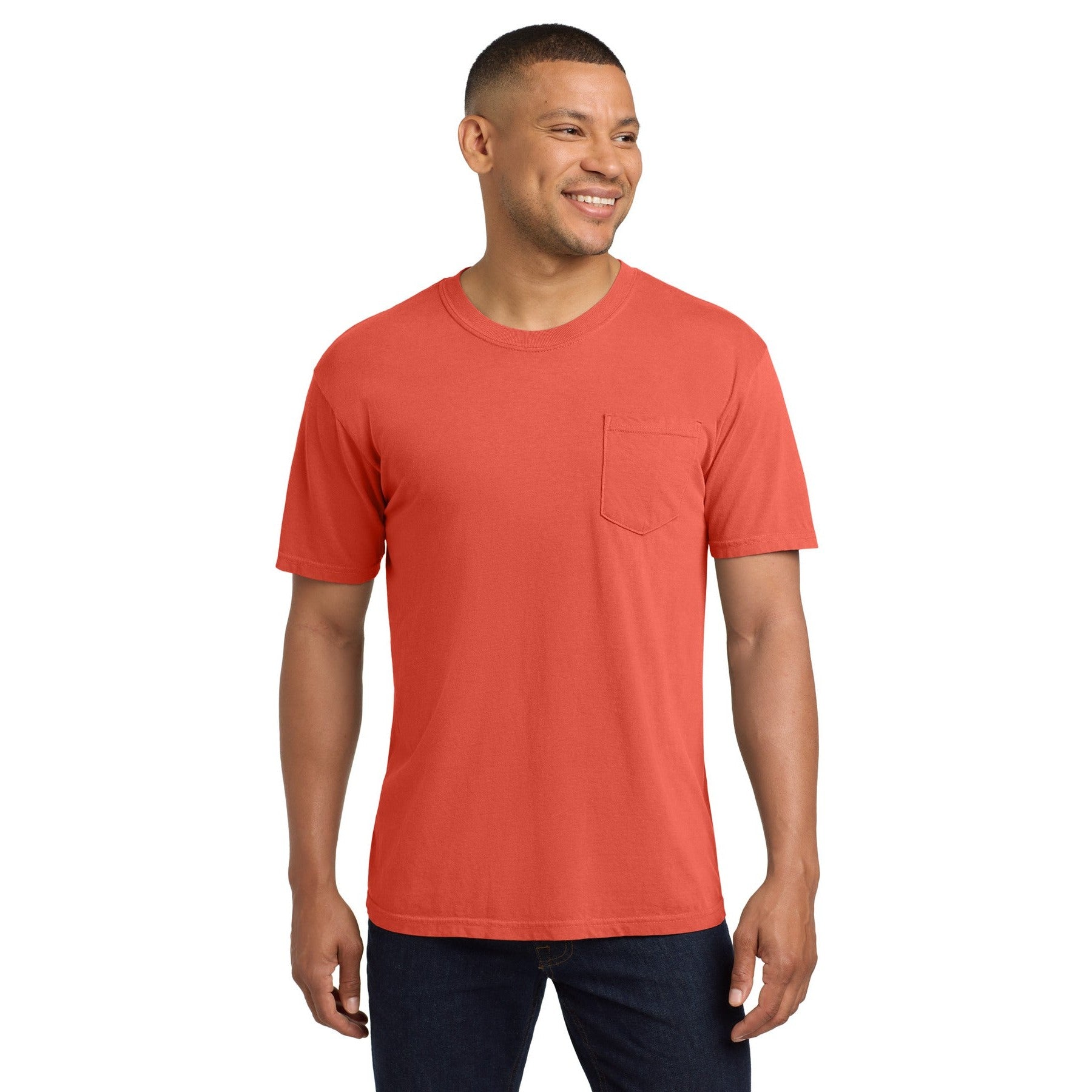 Comfort Colors-COMFORT COLORS ® Heavyweight Ring Spun Pocket Tee. 6030 1/2-MedTech-9